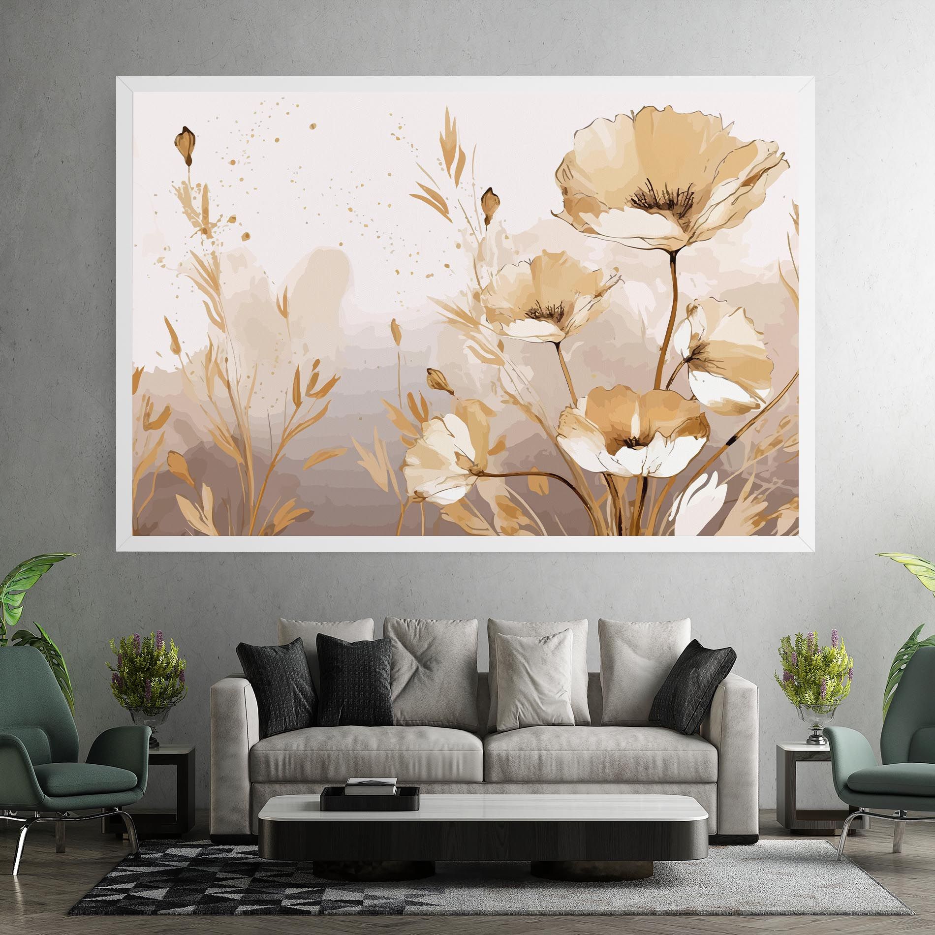 Gold Cream Poppy mockup 7