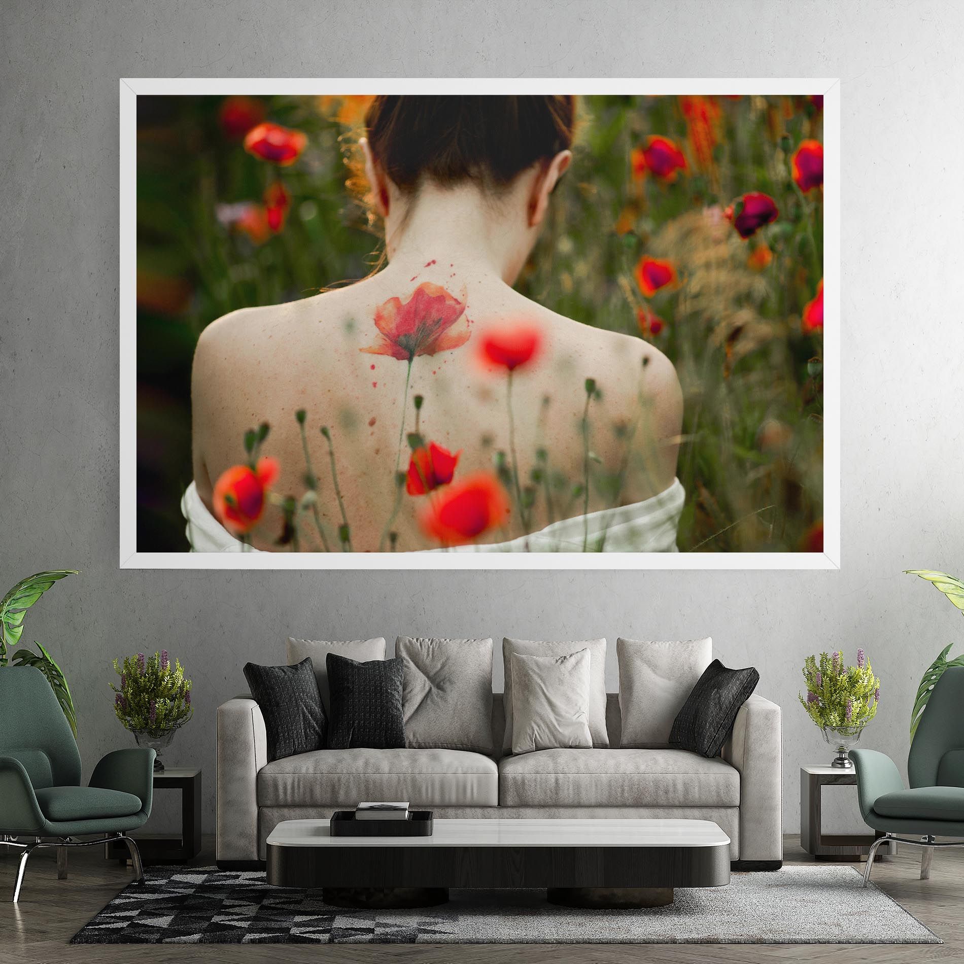 Poppy Tattoo mockup 7