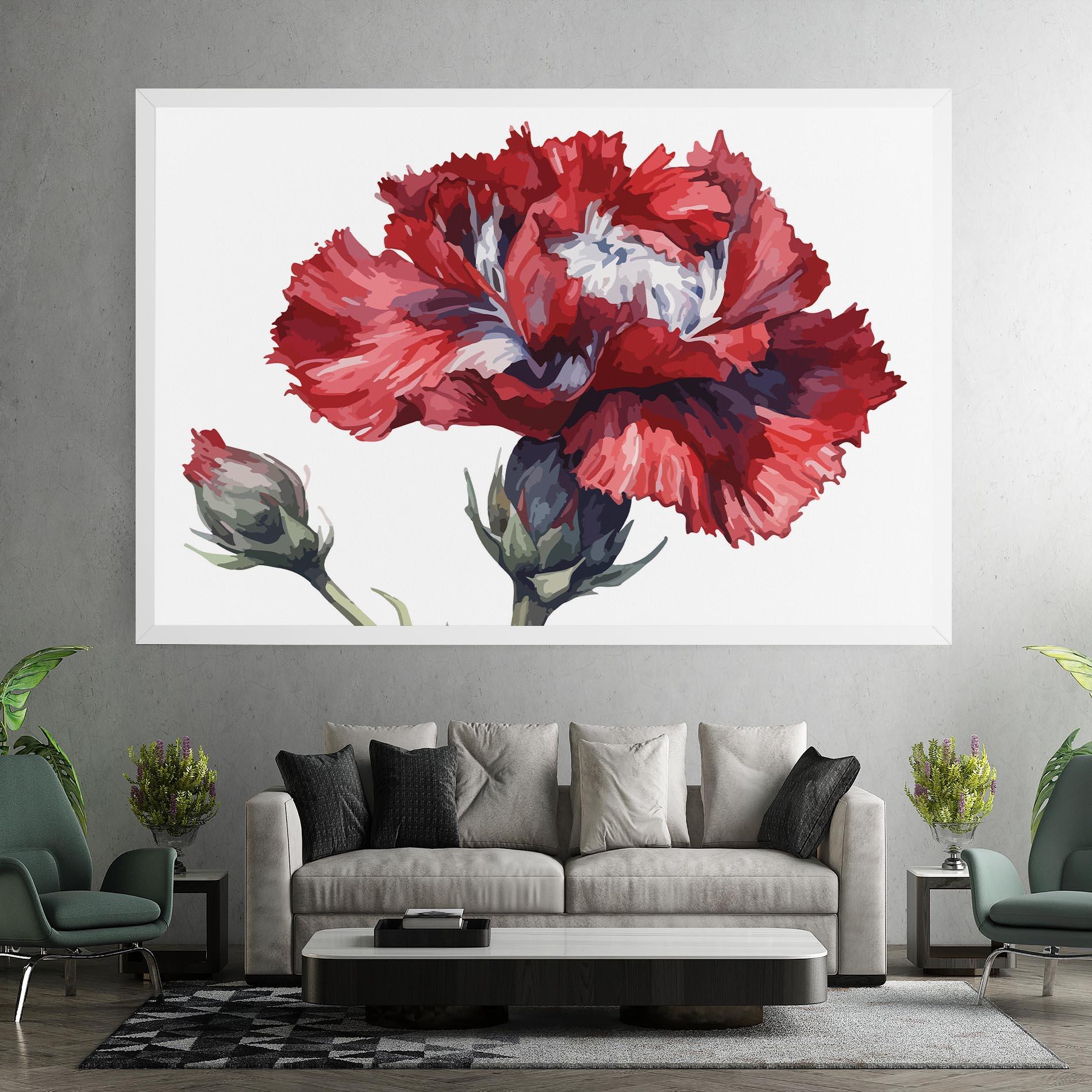 Leinwandbild Pretty Poppy mockup 7