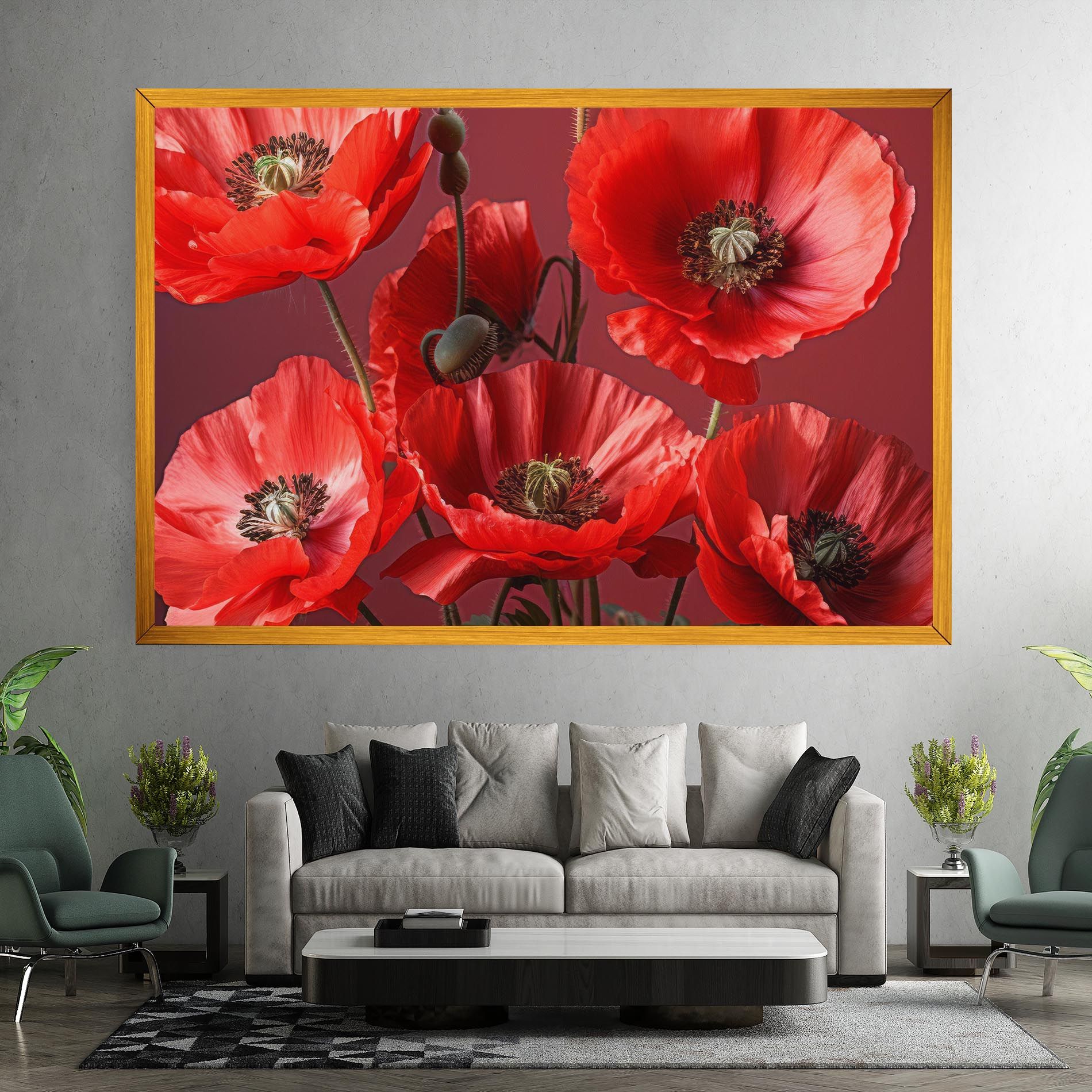 Red Poppies mockup 7