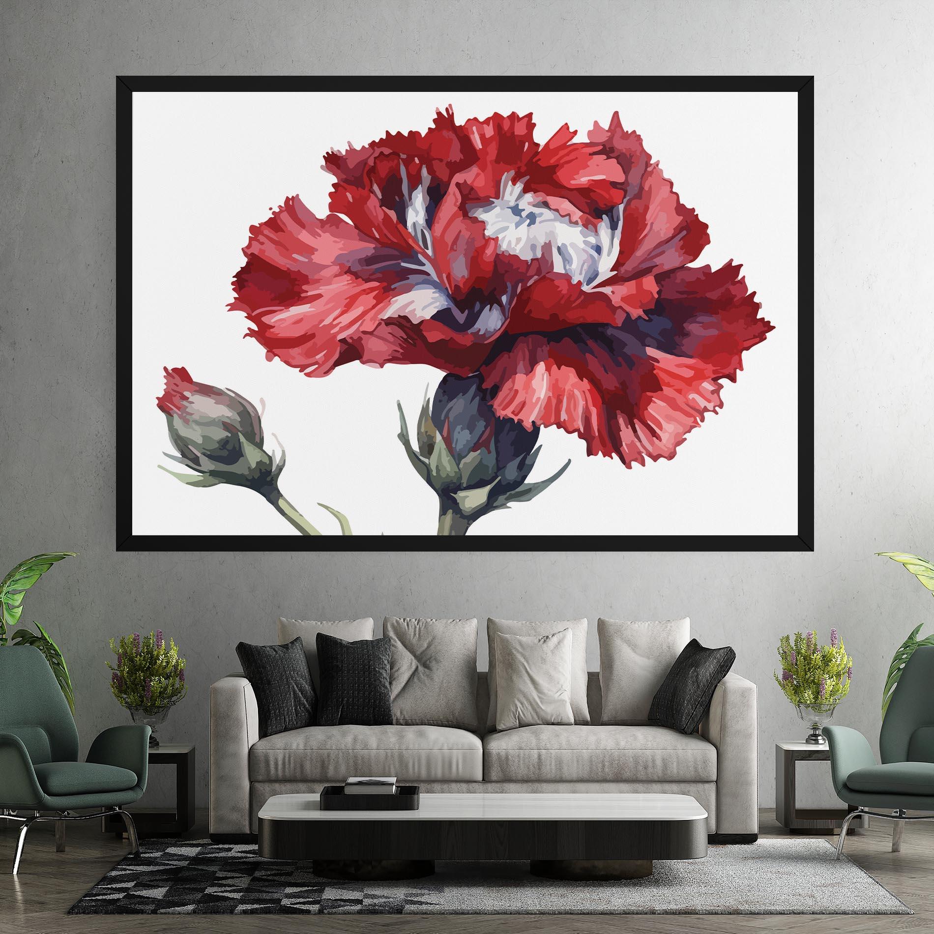 Leinwandbild Pretty Poppy mockup 7