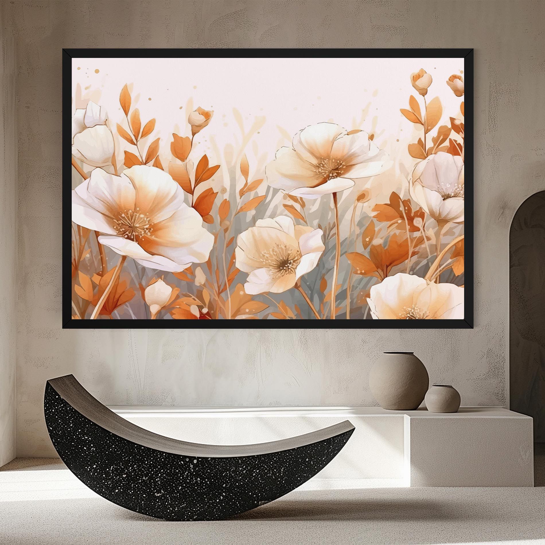 Orange Cream Poppy mockup 8