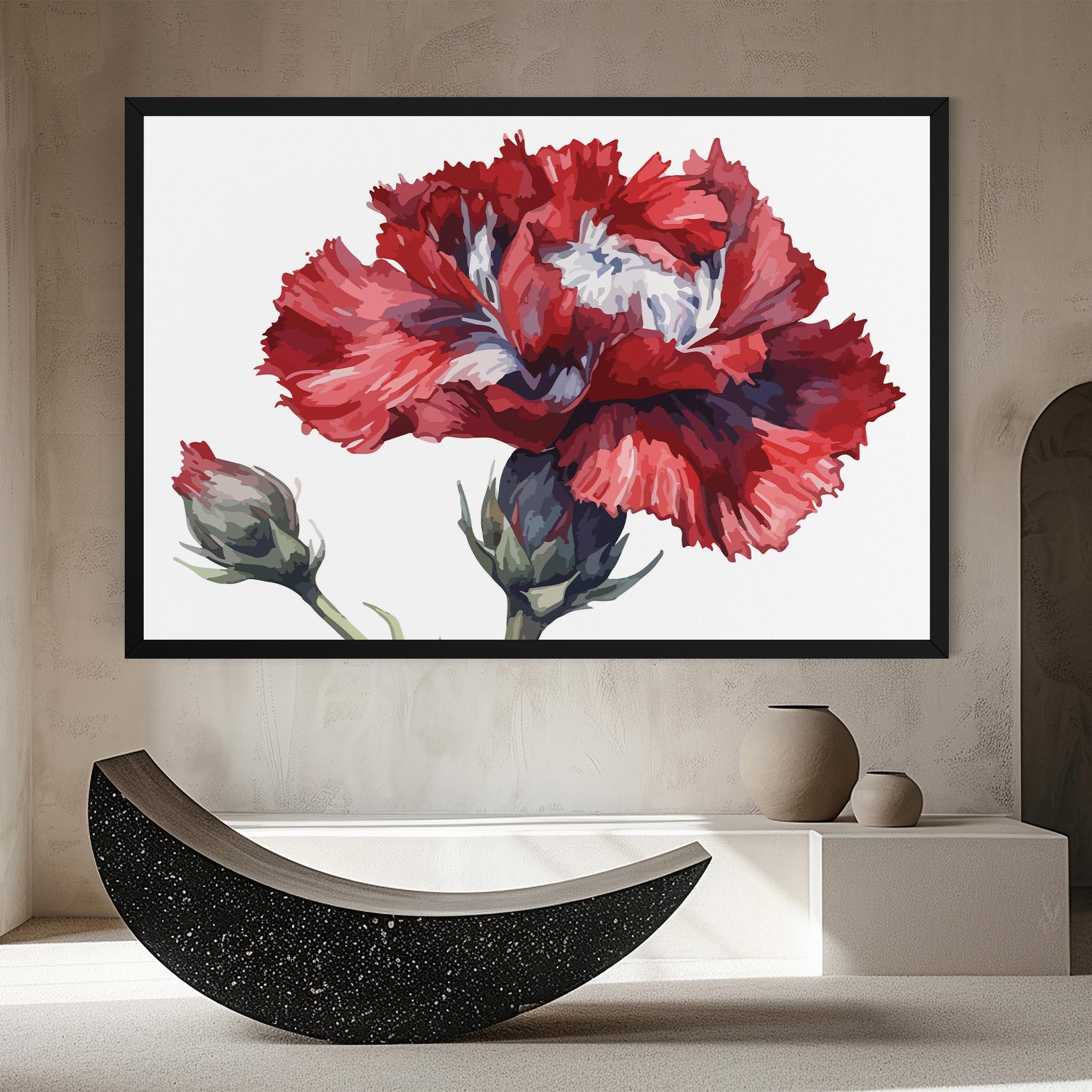 Leinwandbild Pretty Poppy mockup 8