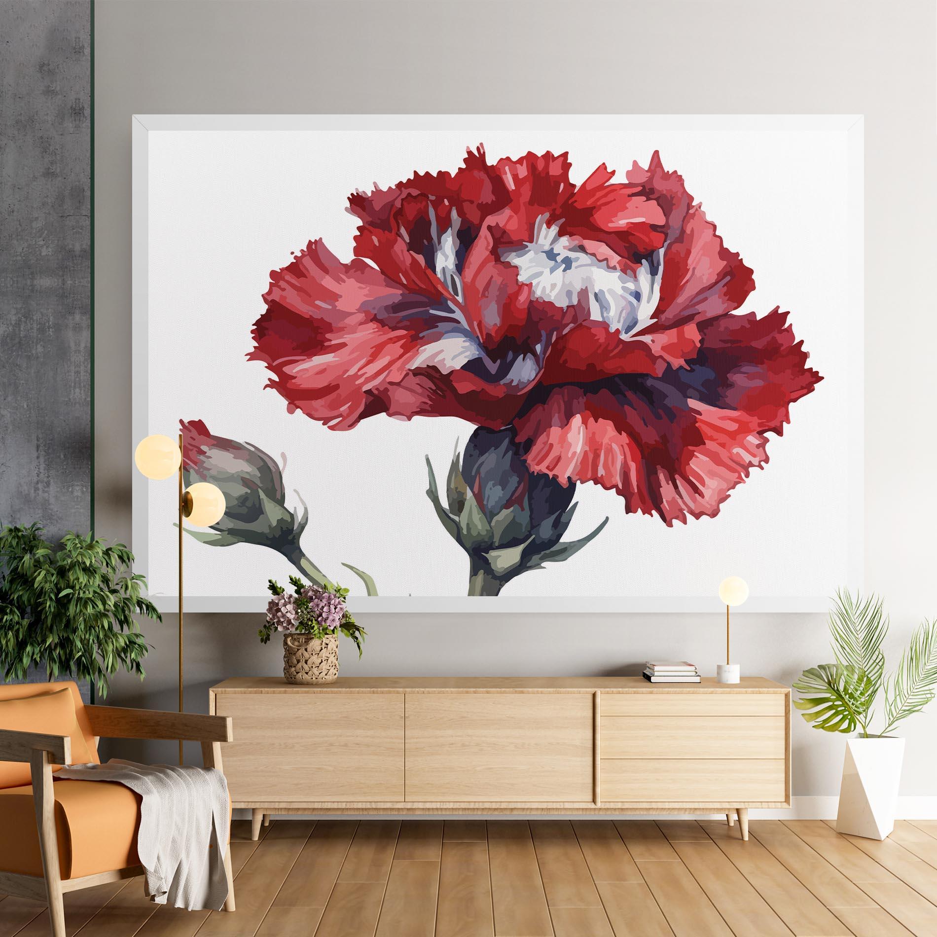 Leinwandbild Pretty Poppy mockup 9