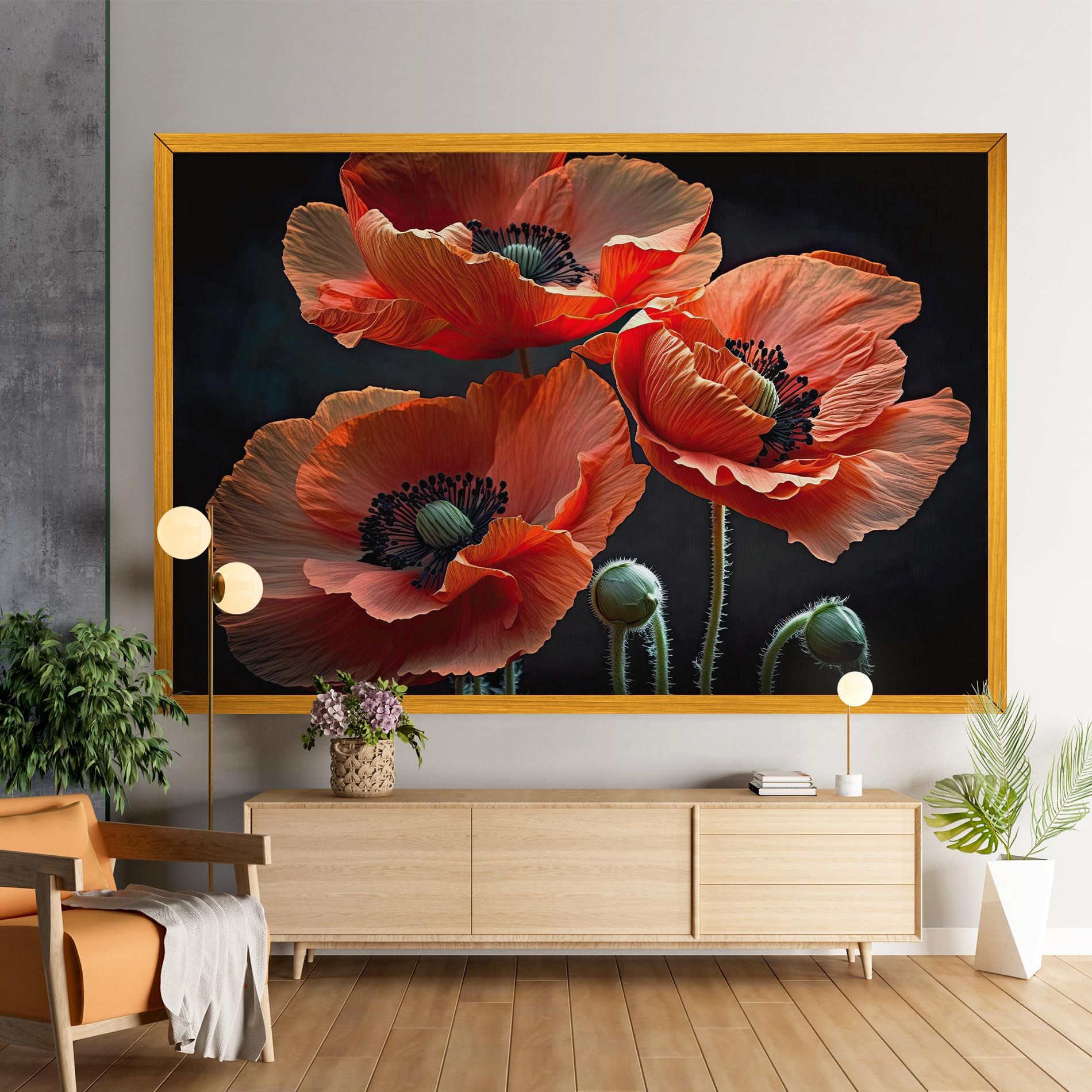 3 Poppies mockup 9