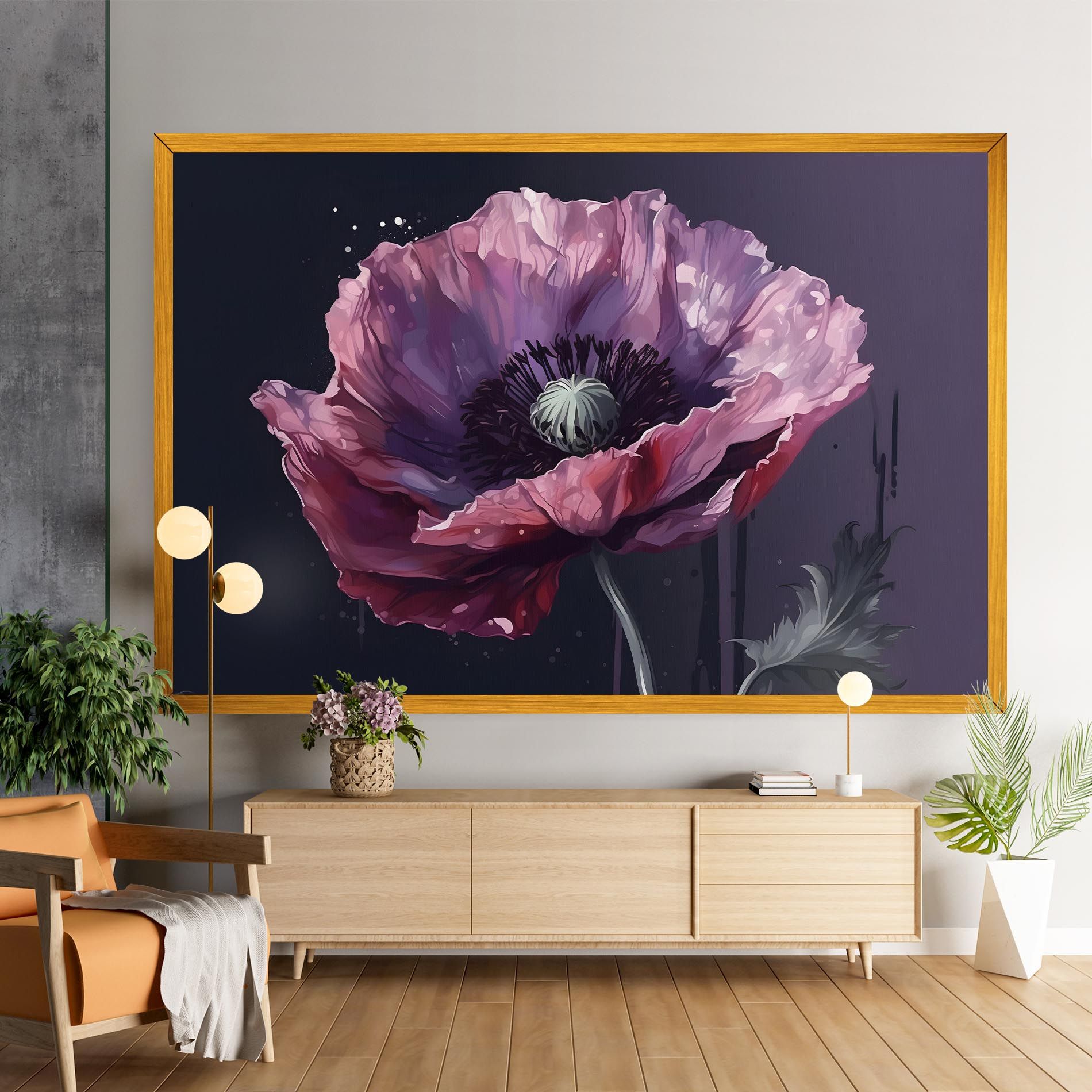 Light Purple Poppy mockup 9