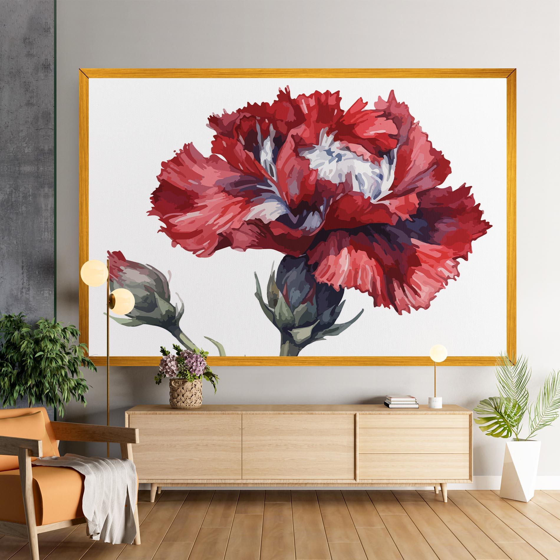 Leinwandbild Pretty Poppy mockup 9