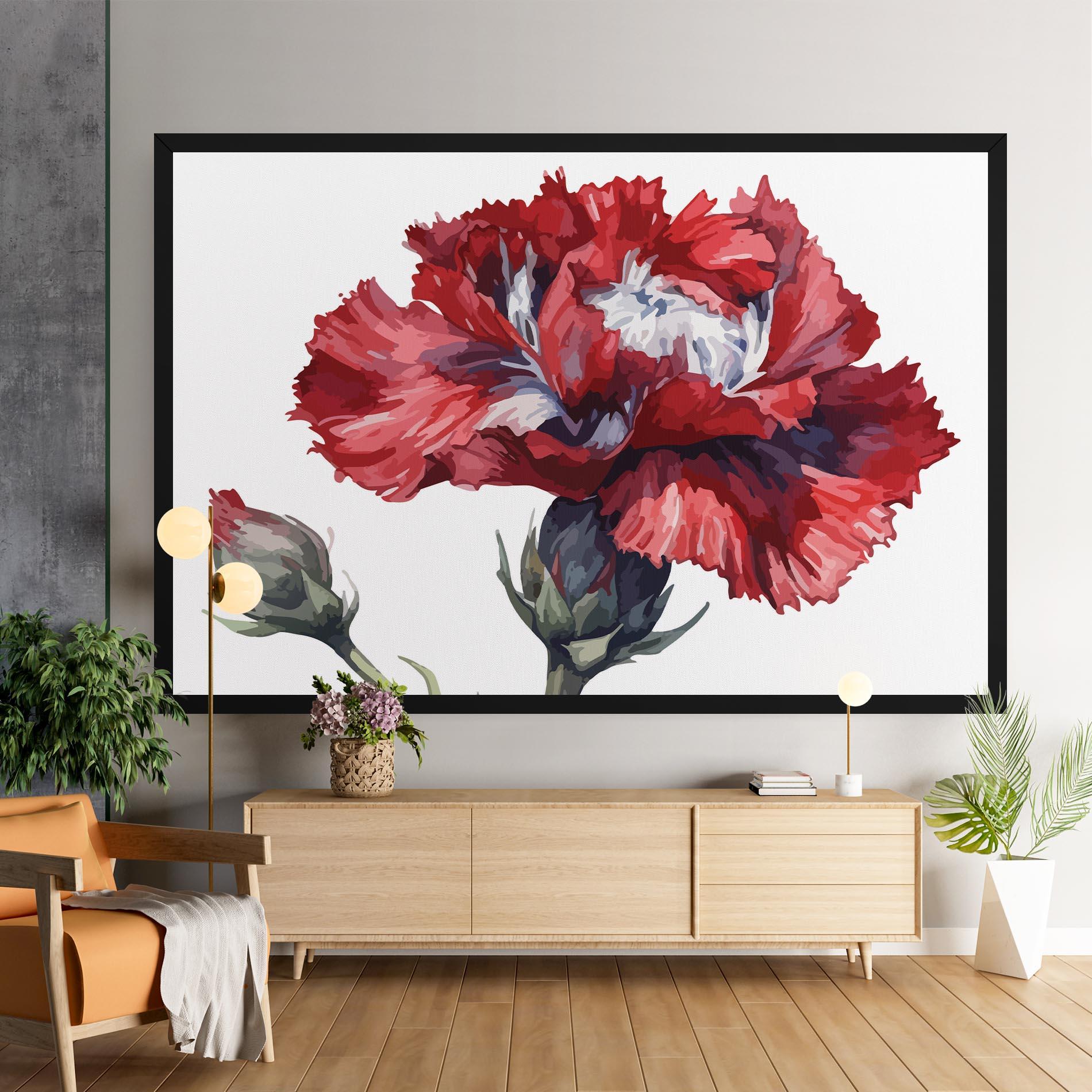 Leinwandbild Pretty Poppy mockup 9