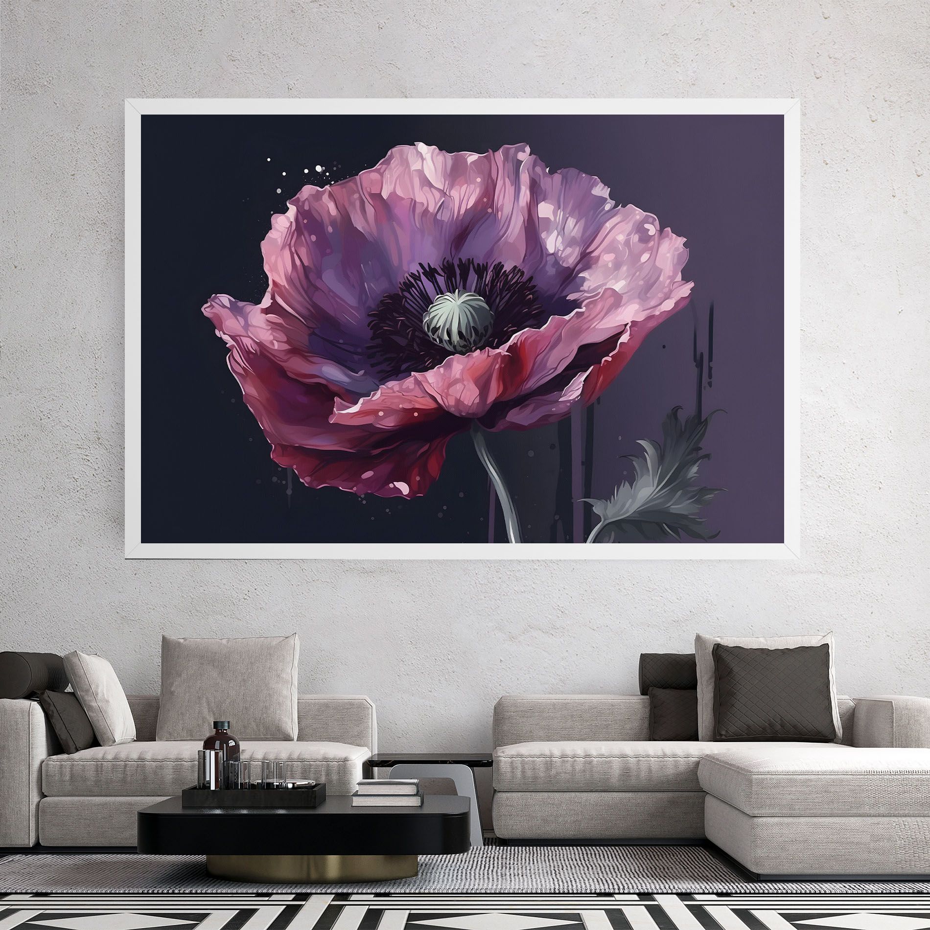 Light Purple Poppy mockup 2