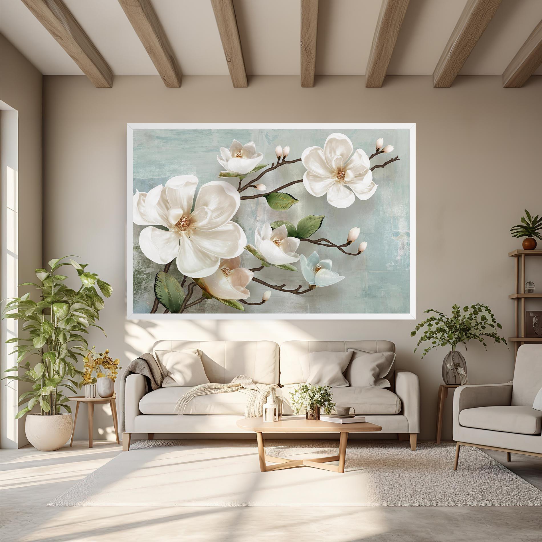 Leinwandbild Magnolino mockup 6