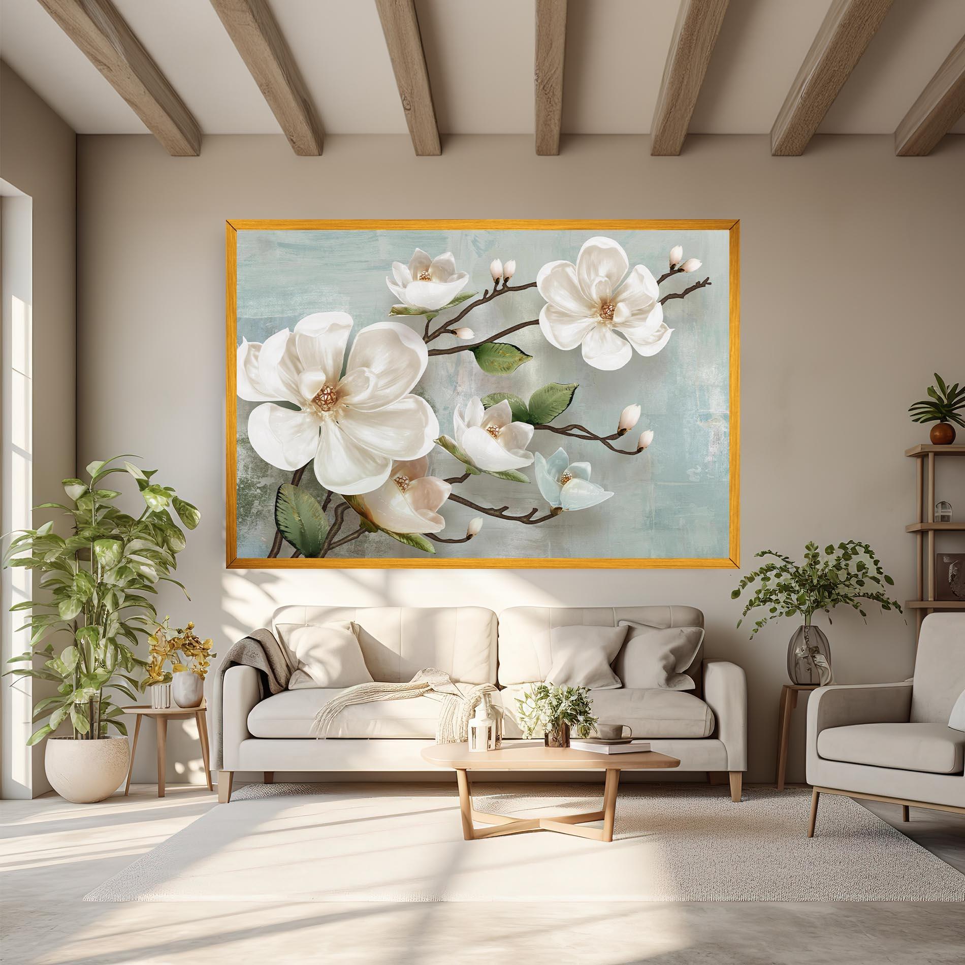 Leinwandbild Magnolino mockup 6