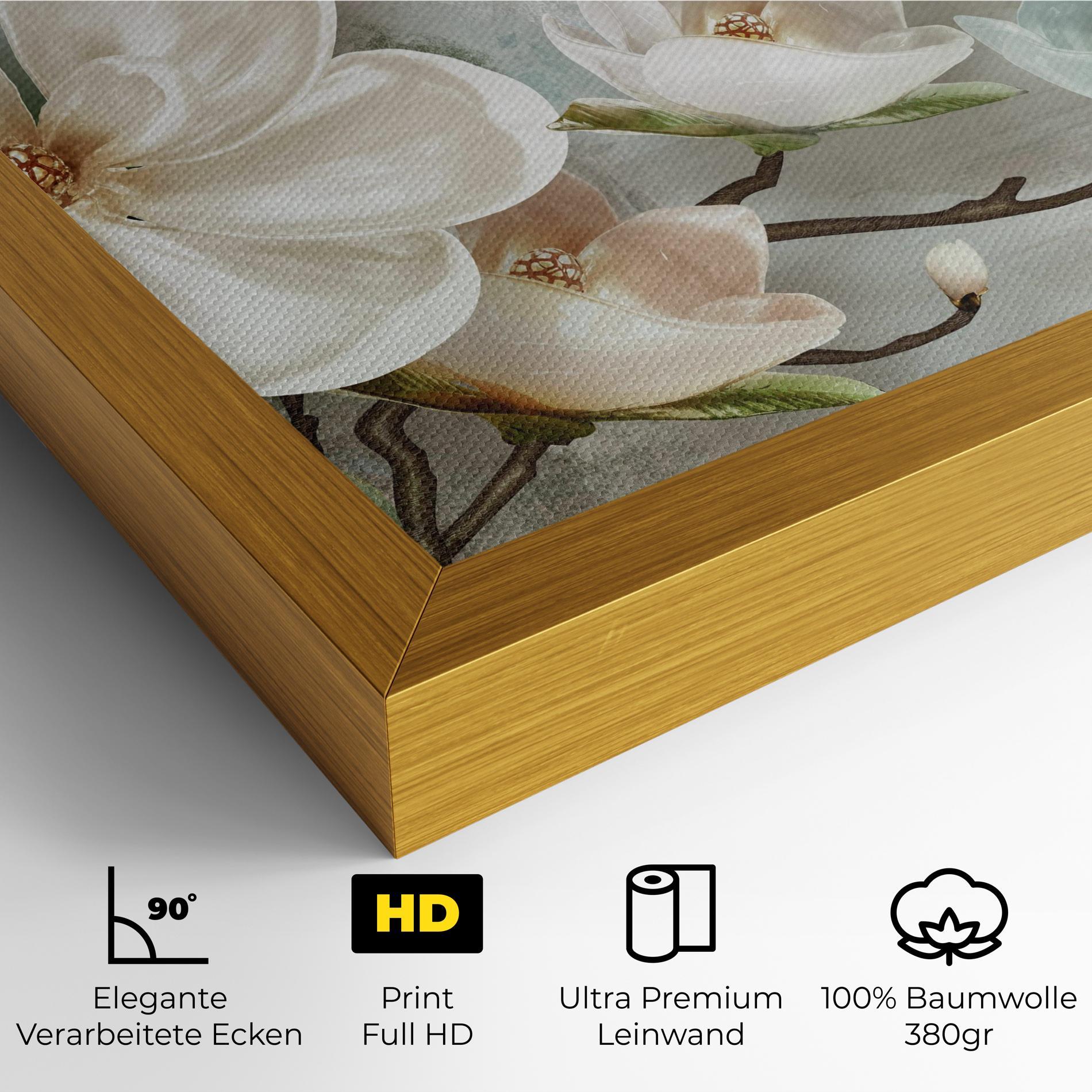 Leinwandbild Magnolino mockup 4