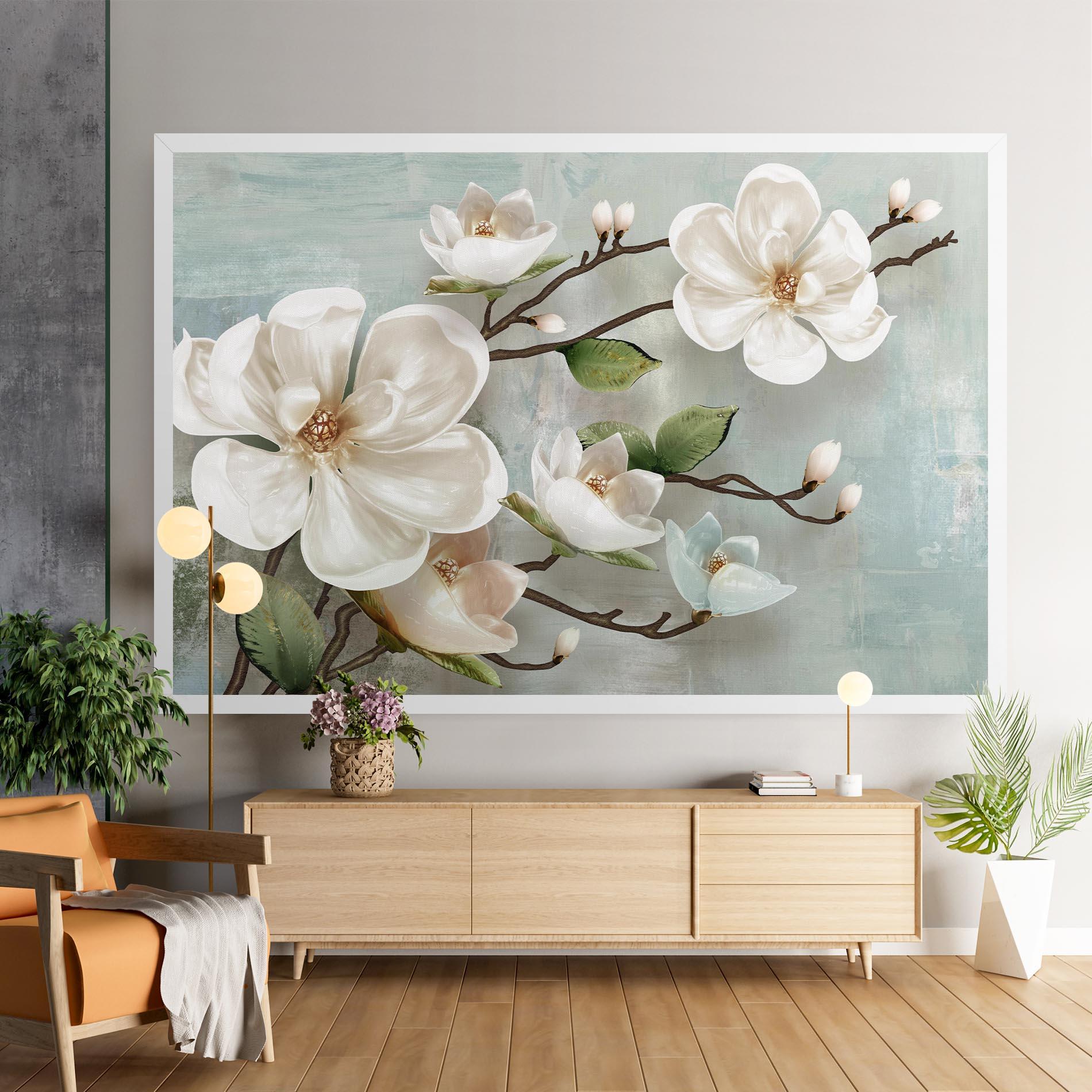 Leinwandbild Magnolino mockup 9