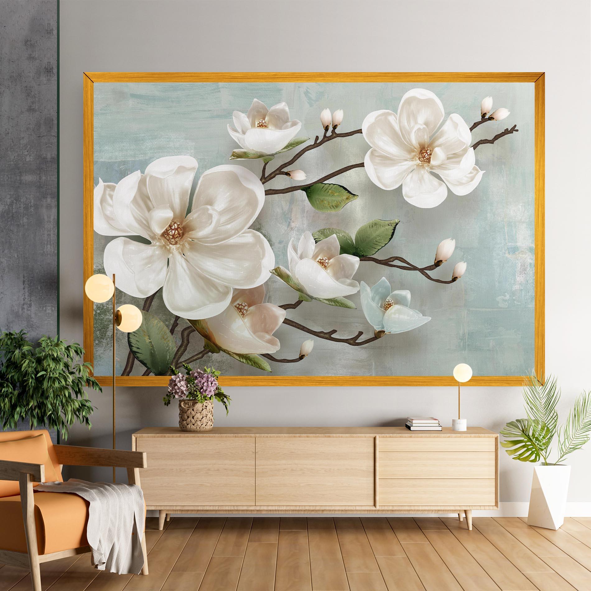 Leinwandbild Magnolino mockup 9