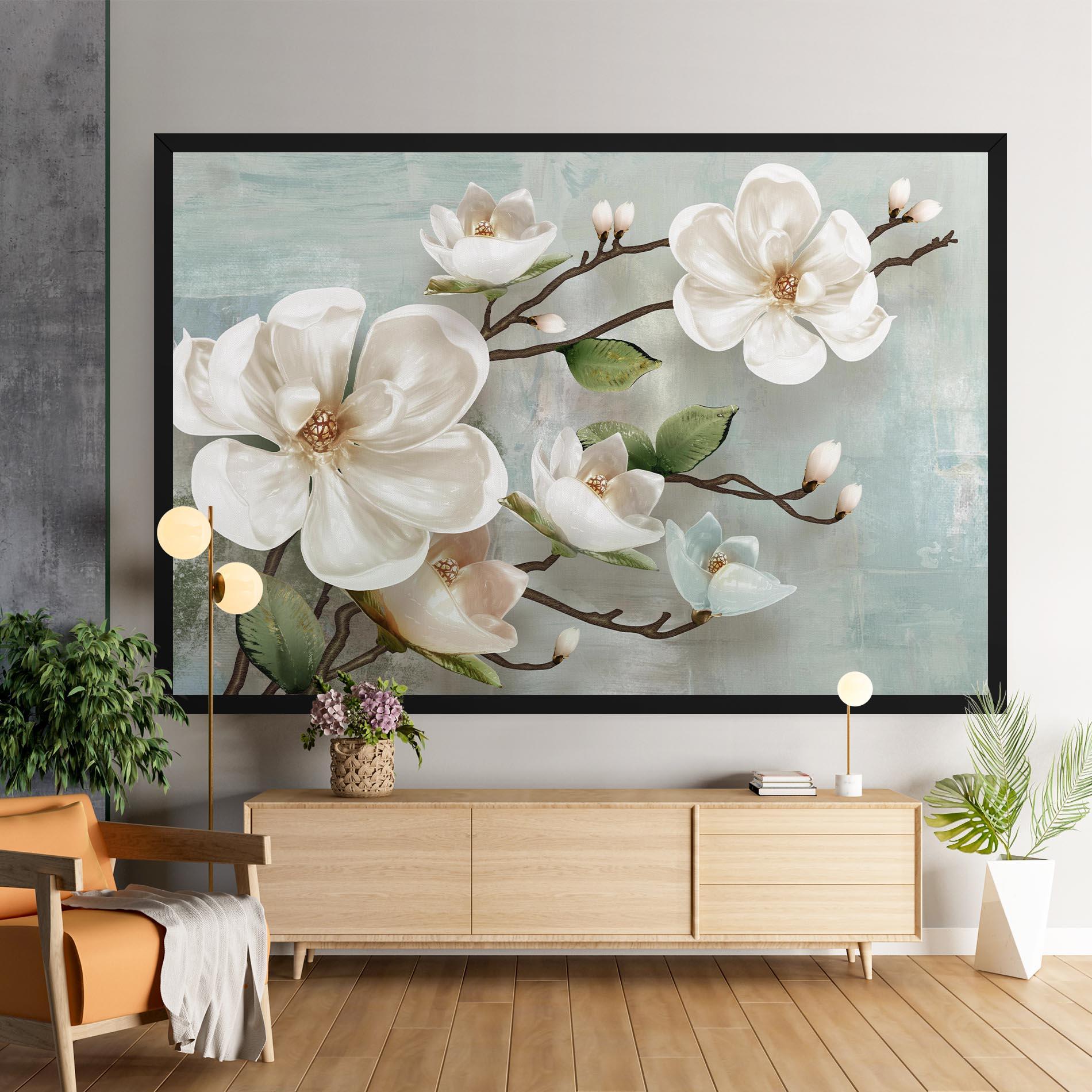 Leinwandbild Magnolino mockup 9