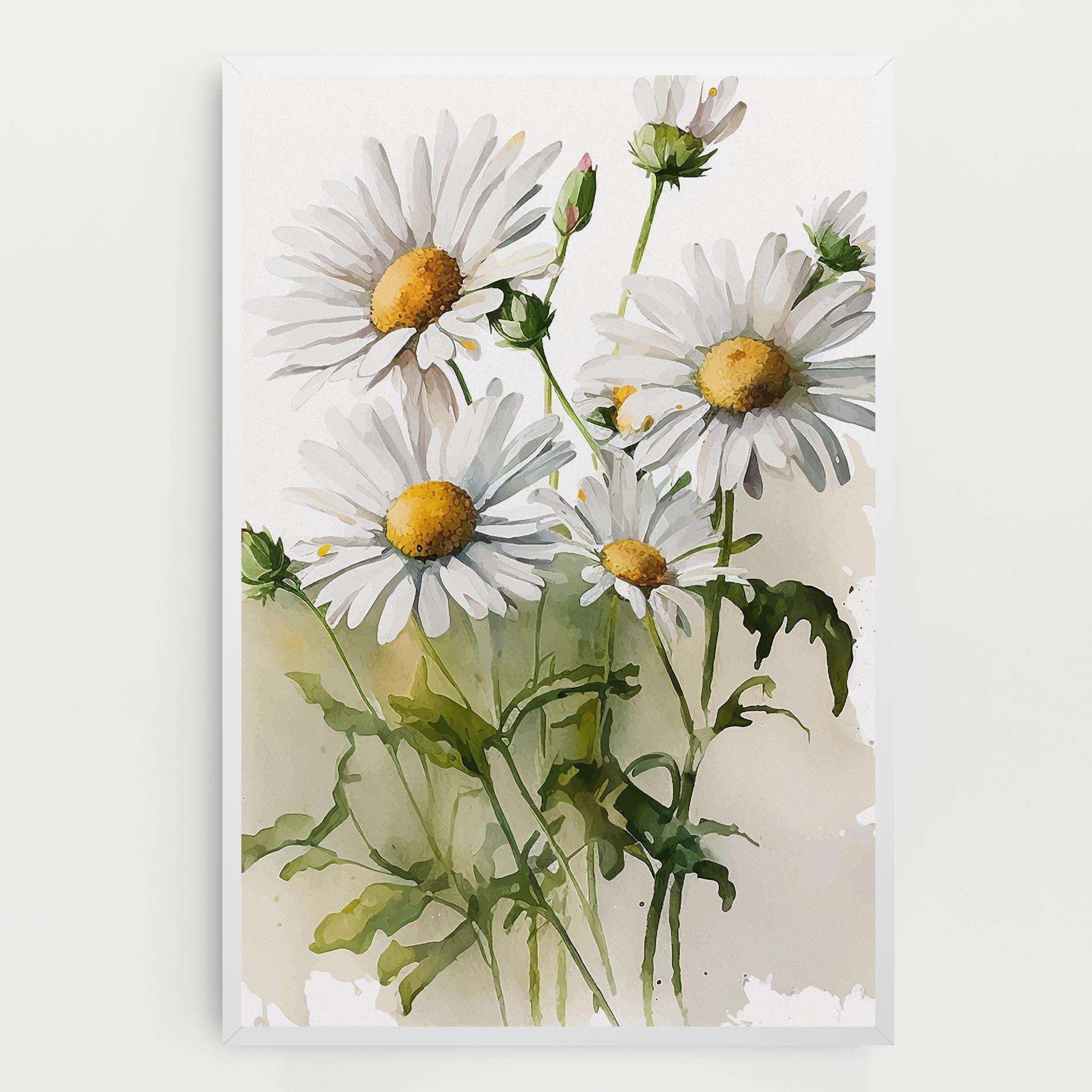 Leinwandbild Painted Daisy mockup 0