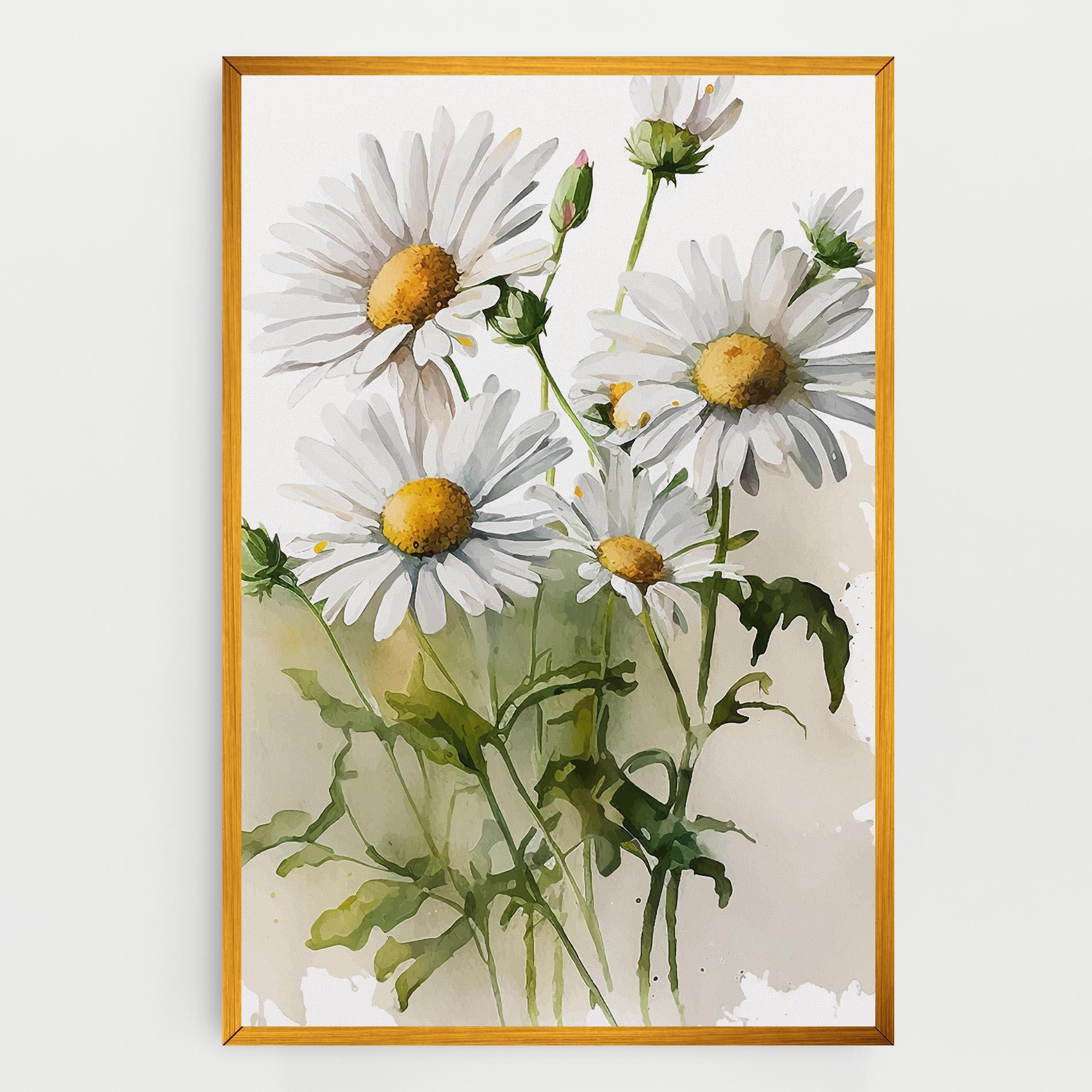 Leinwandbild Painted Daisy mockup 0