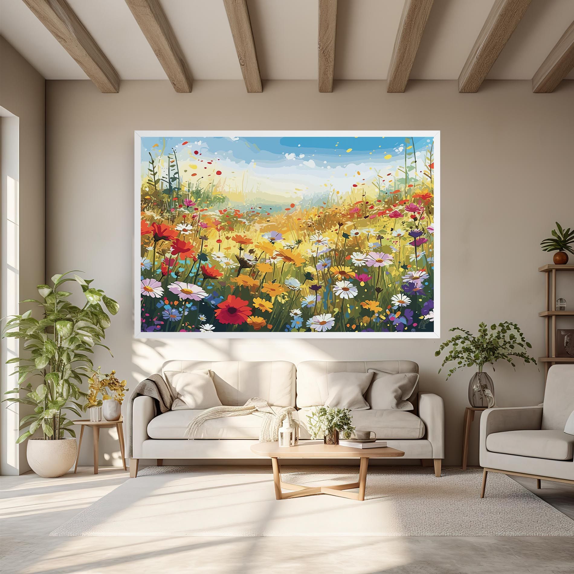 Colorful Daisy Mix mockup 6