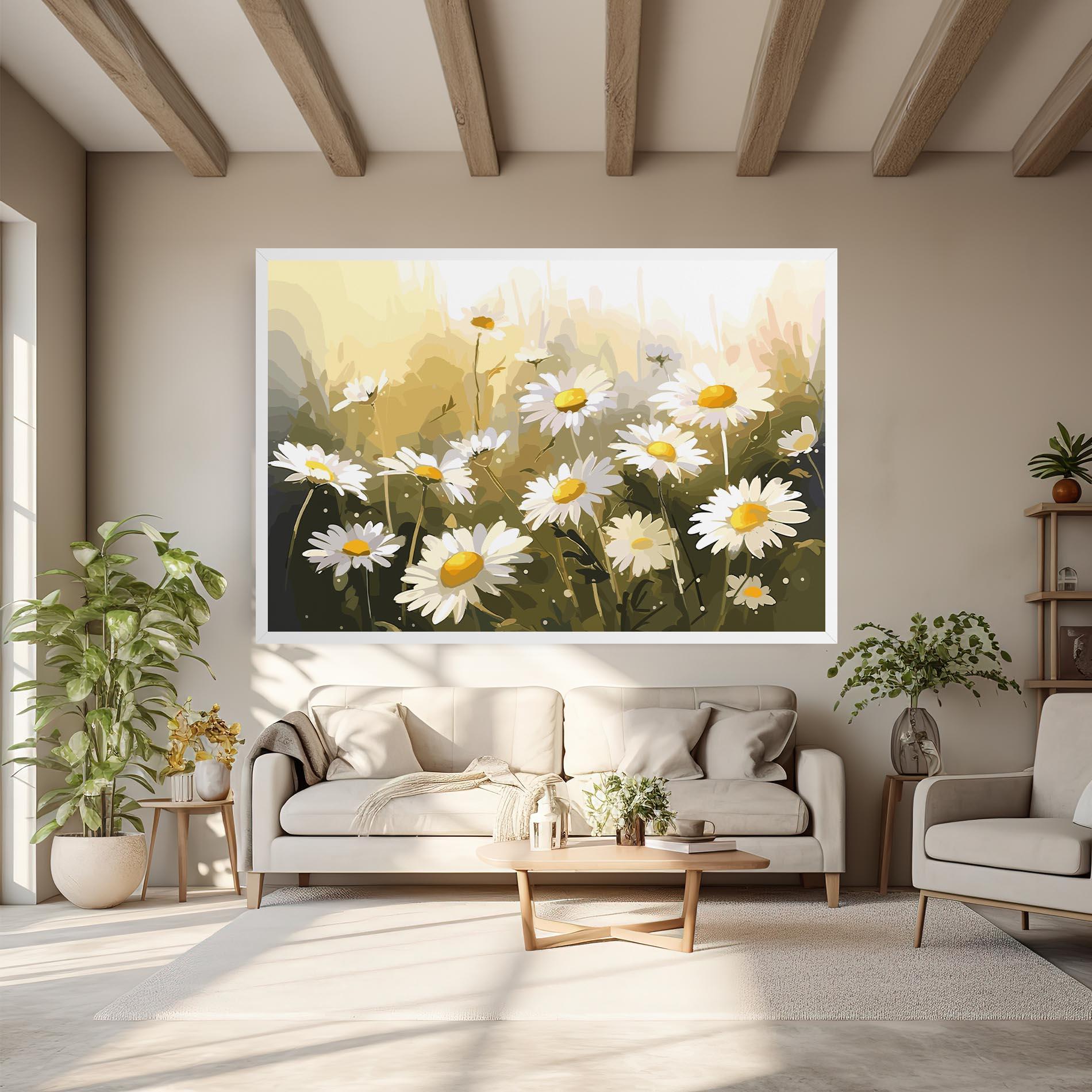 Leinwandbild Daily Daisy mockup 6