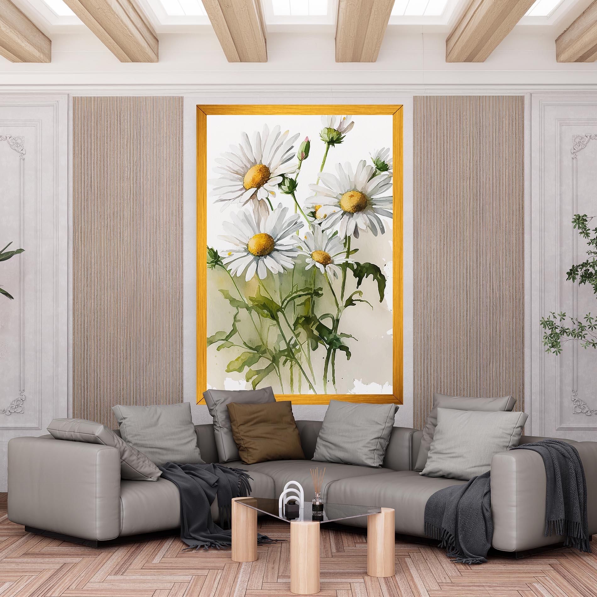 Leinwandbild Painted Daisy mockup 6