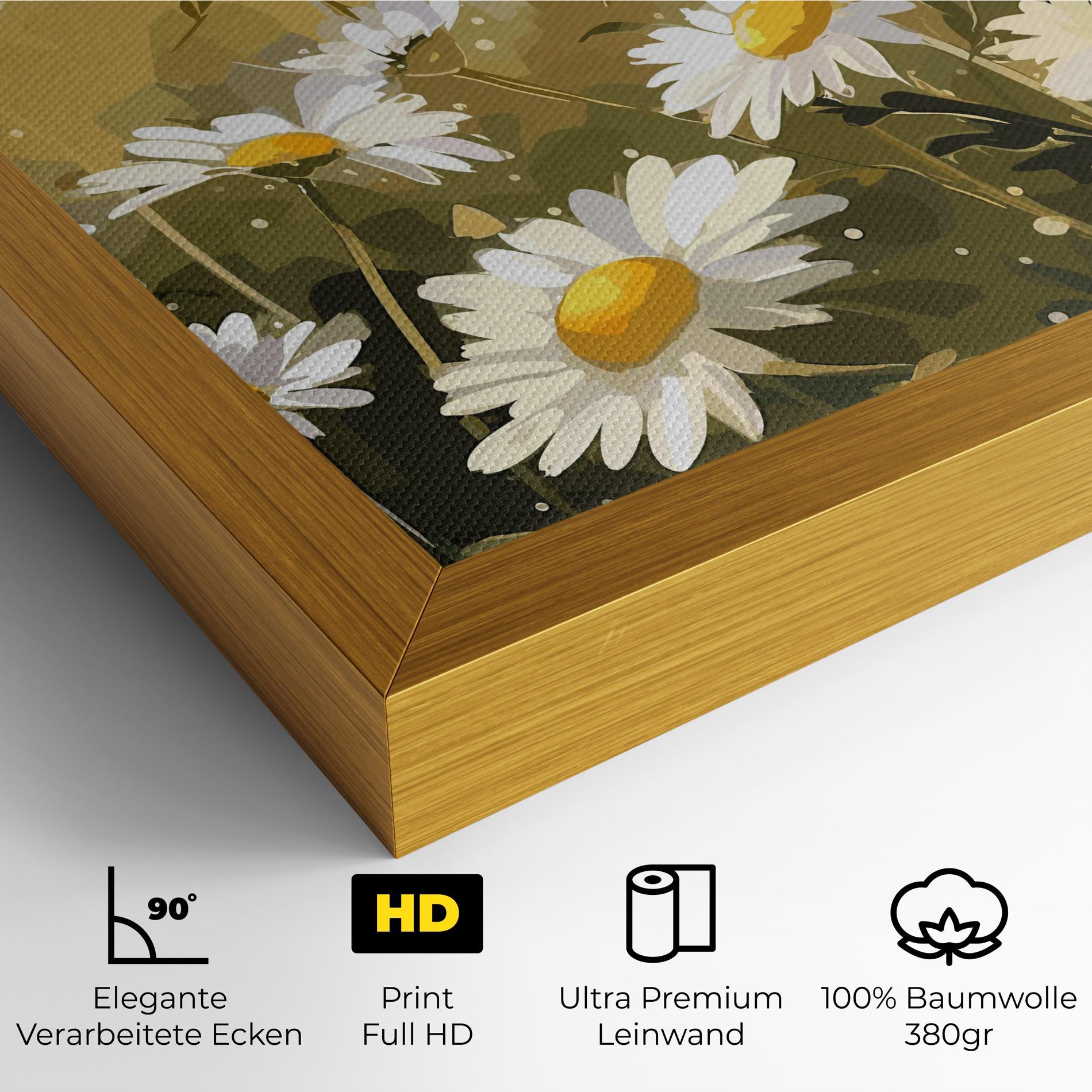 Leinwandbild Daily Daisy mockup 4