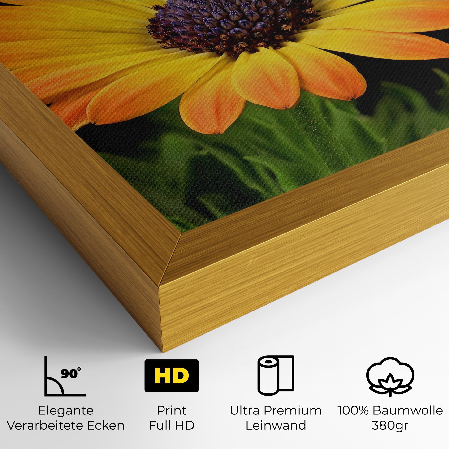 Leinwandbild Yellow Daisy mockup 4
