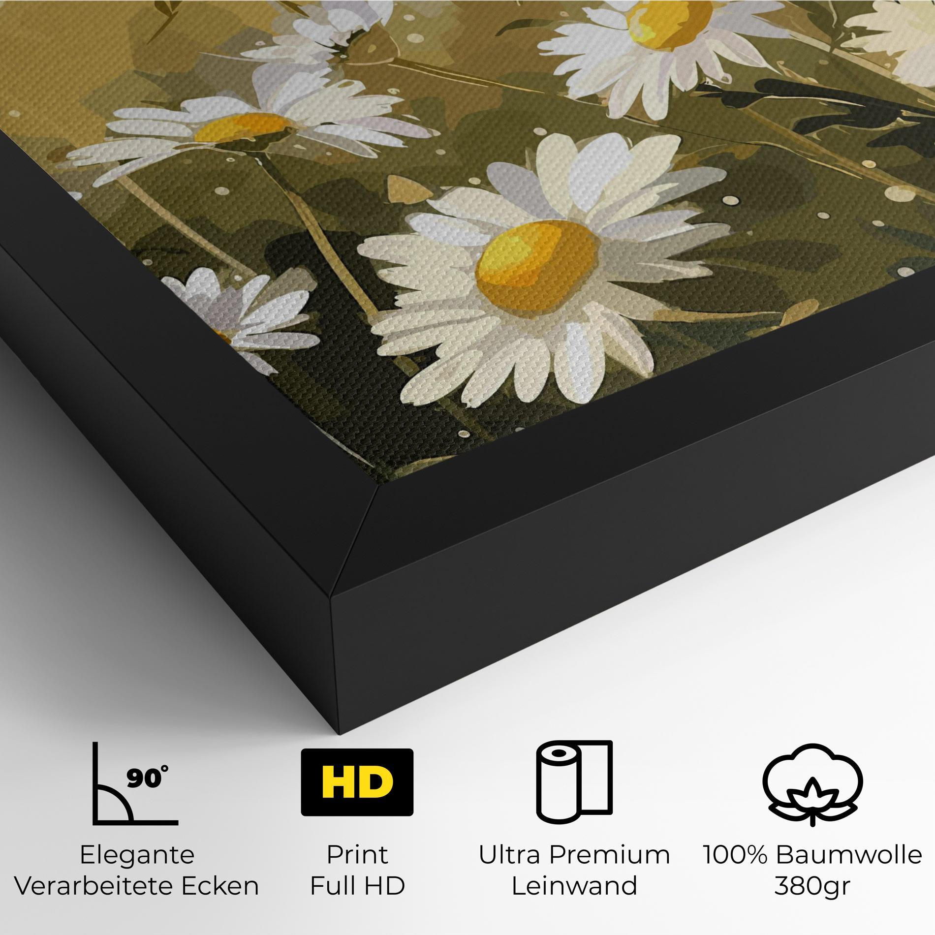 Leinwandbild Daily Daisy mockup 4