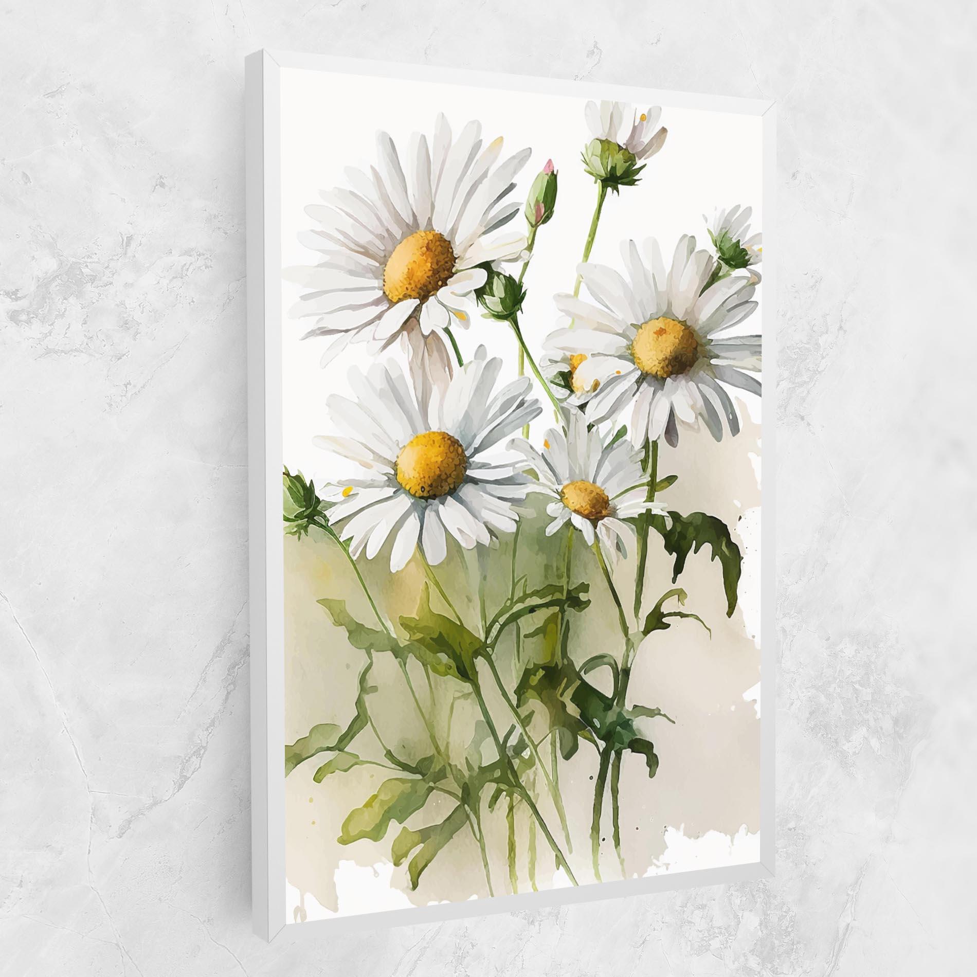 Leinwandbild Painted Daisy mockup 1