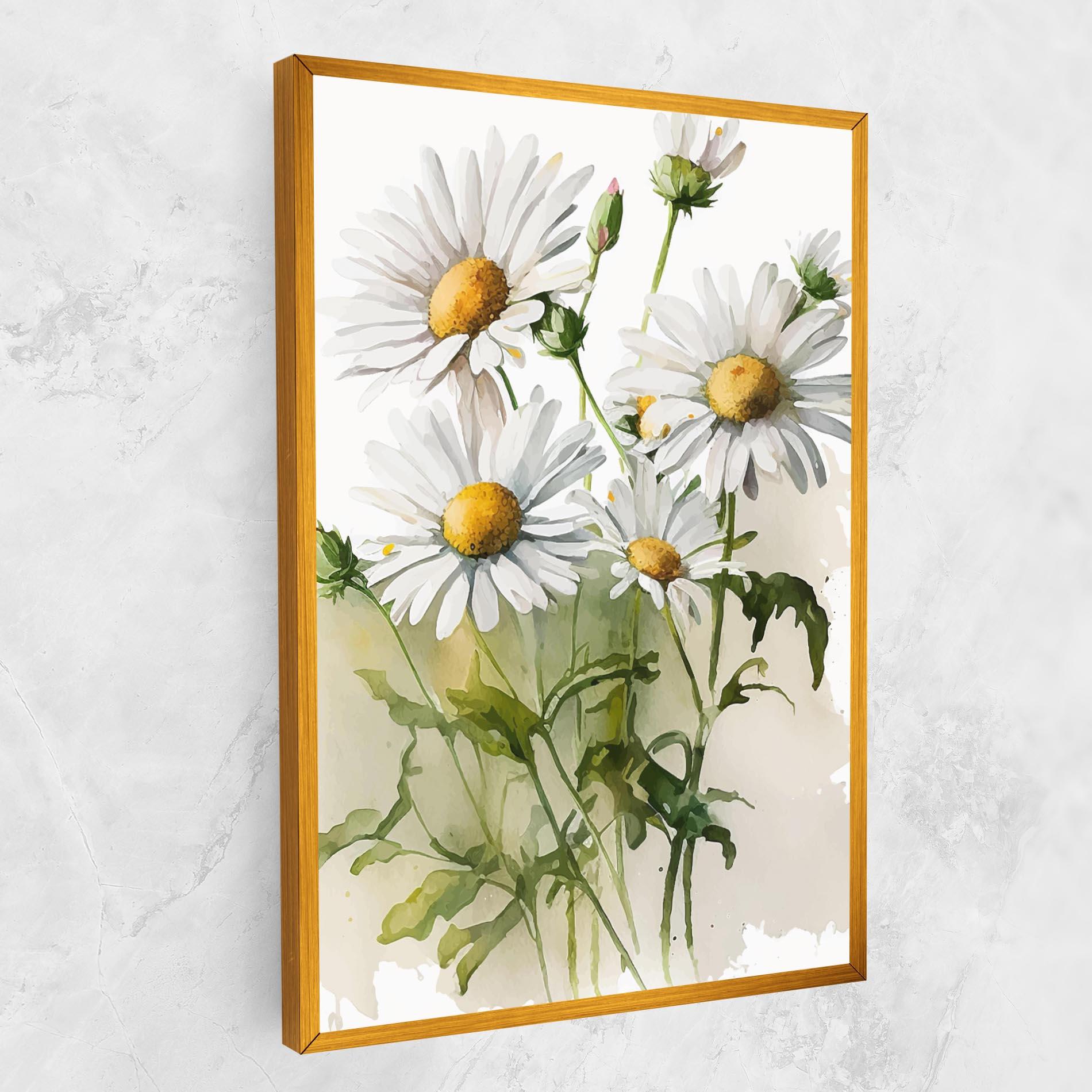 Leinwandbild Painted Daisy mockup 1