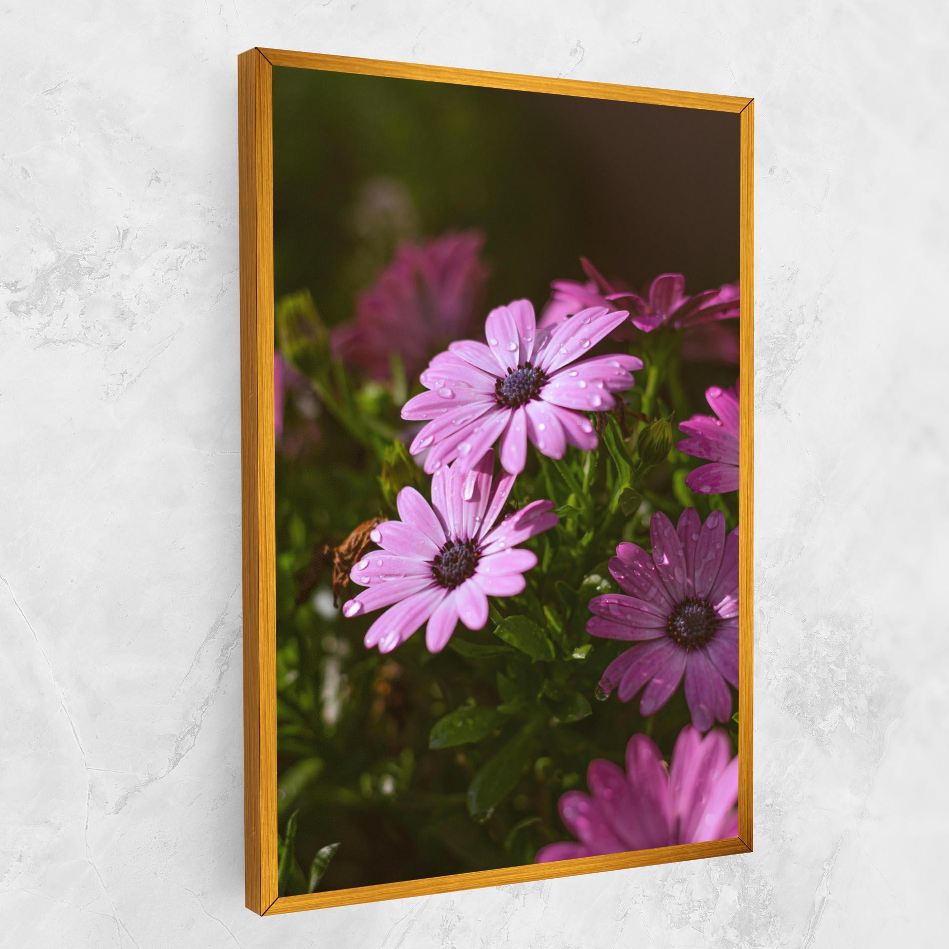 Leinwandbild Purple Daisy mockup 1