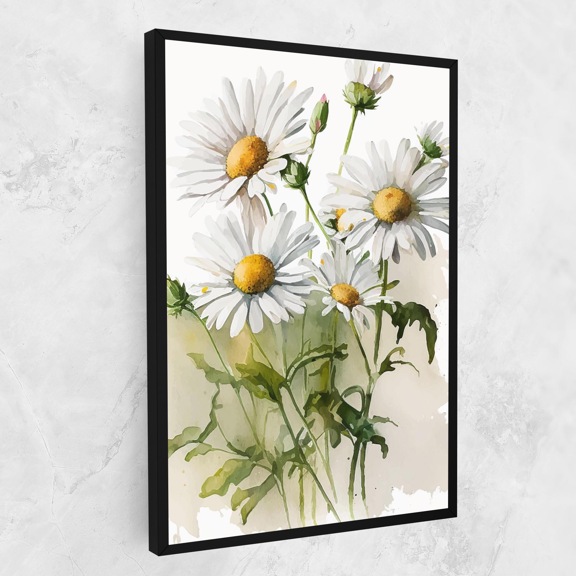 Leinwandbild Painted Daisy mockup 1