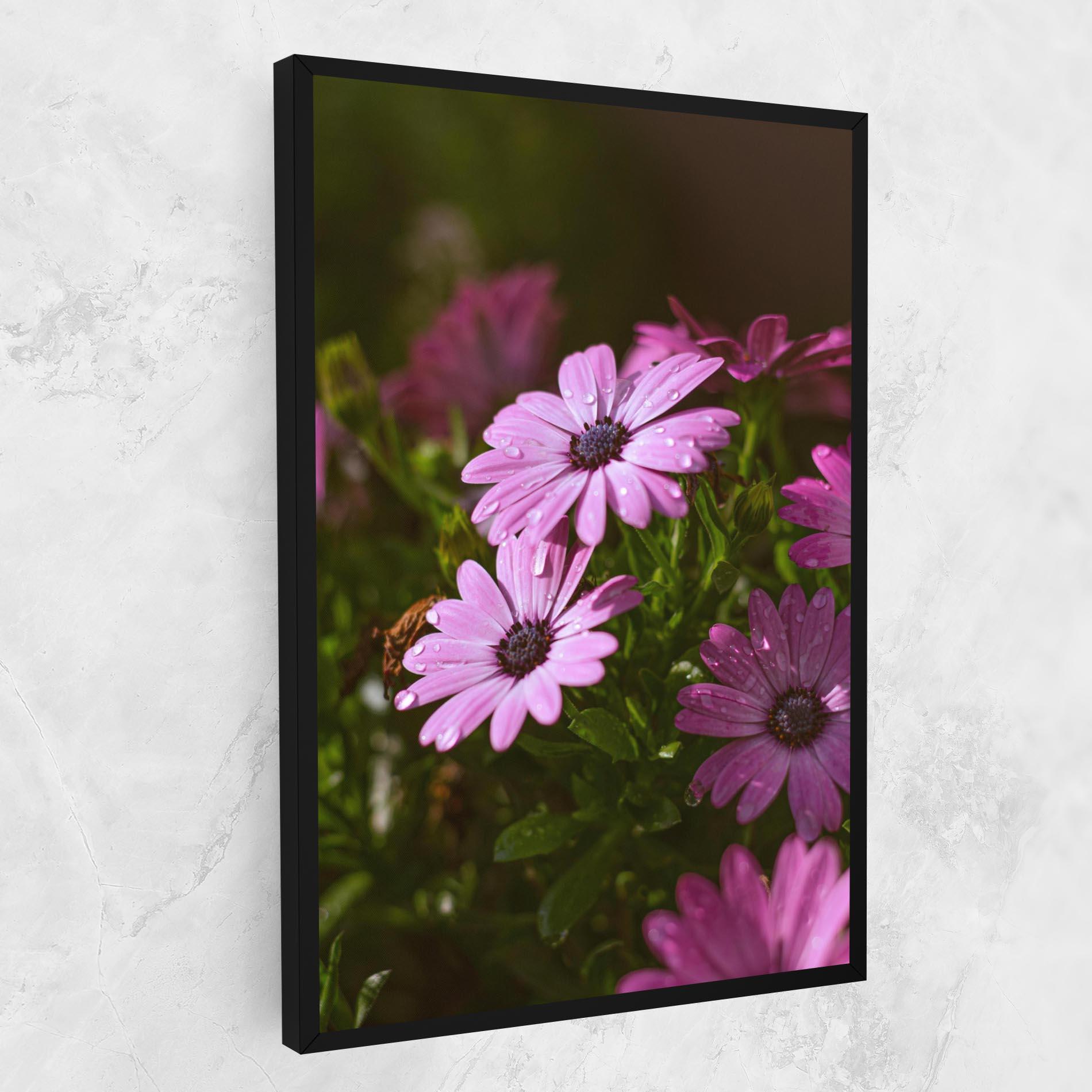 Leinwandbild Purple Daisy mockup 1