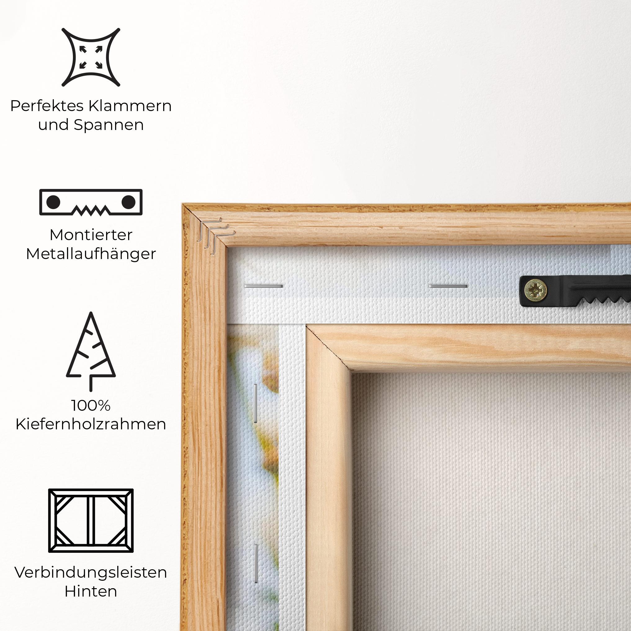 Leinwandbild Dreamy Daisy mockup 5