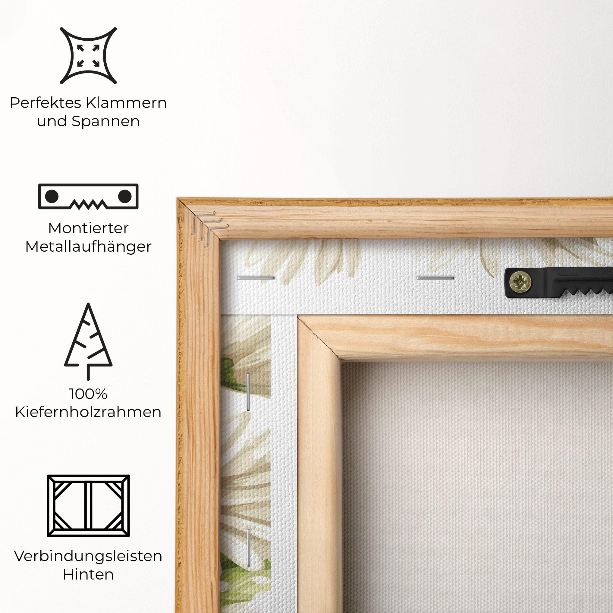 White Grey Daisy mockup 5