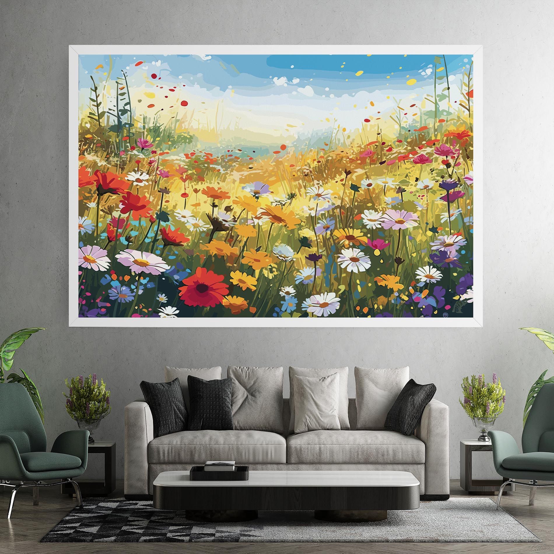 Colorful Daisy Mix mockup 7