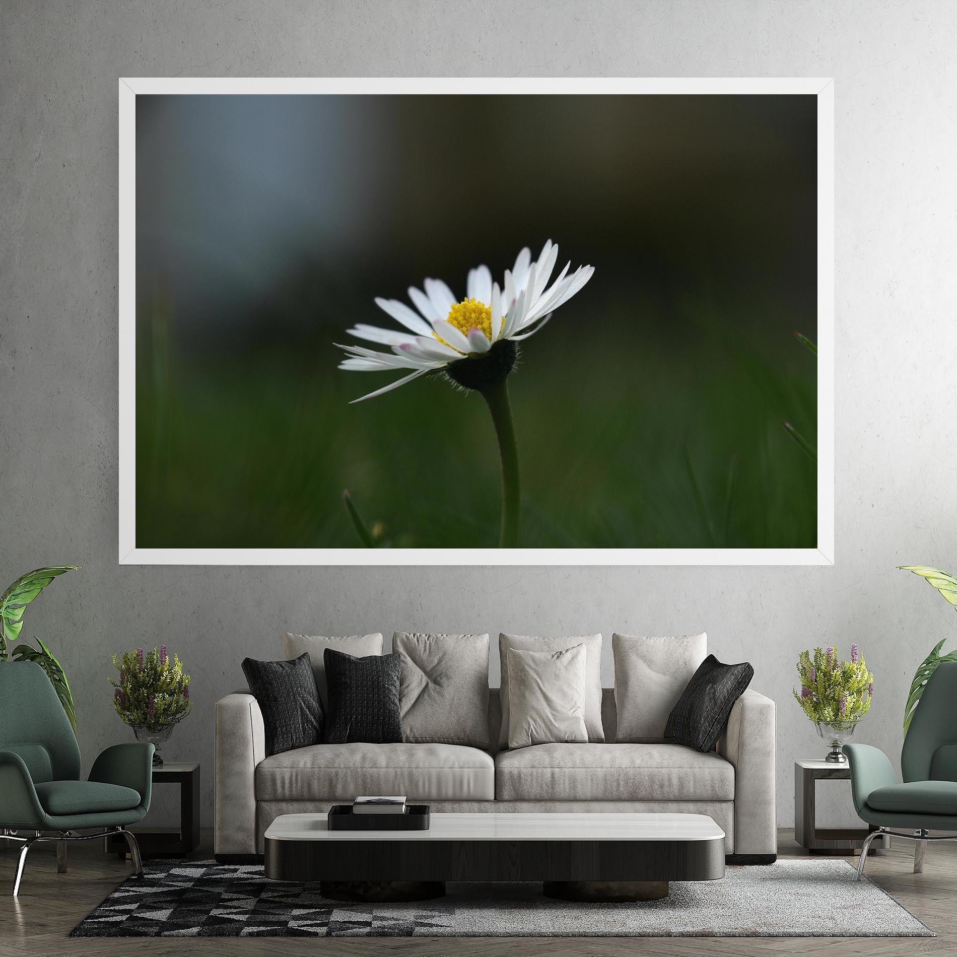 Leinwandbild Garden Daisy mockup 7