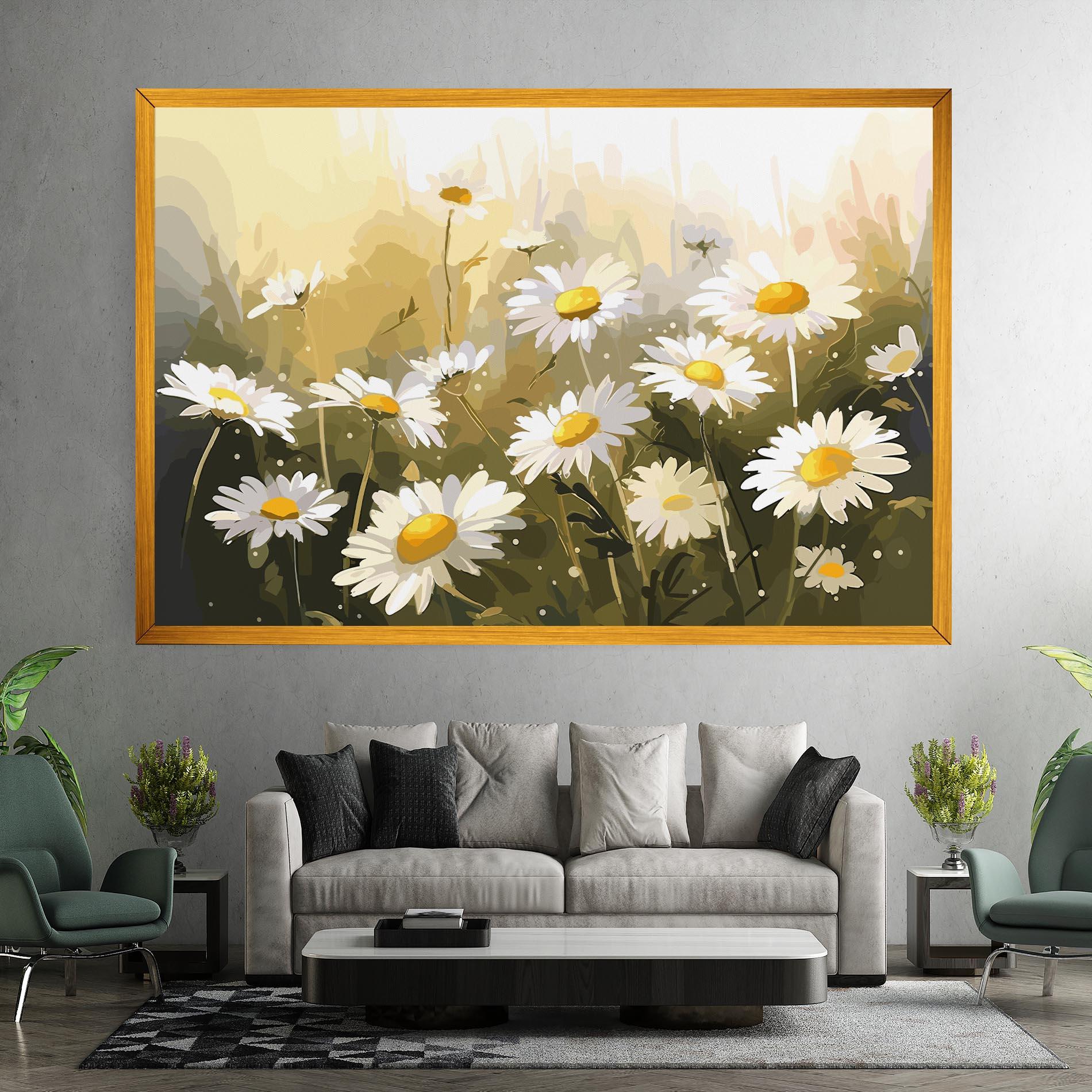 Leinwandbild Daily Daisy mockup 7