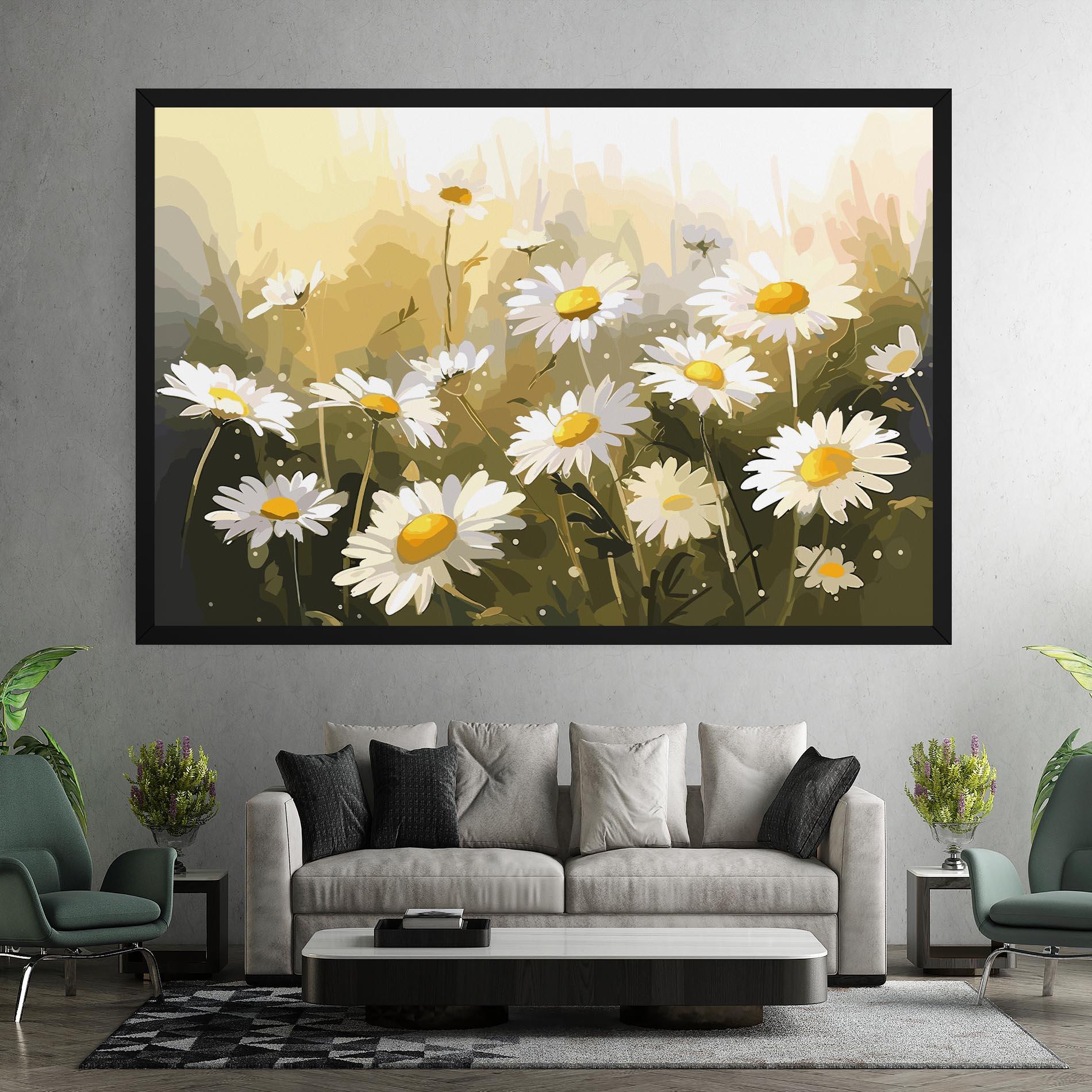 Leinwandbild Daily Daisy mockup 7