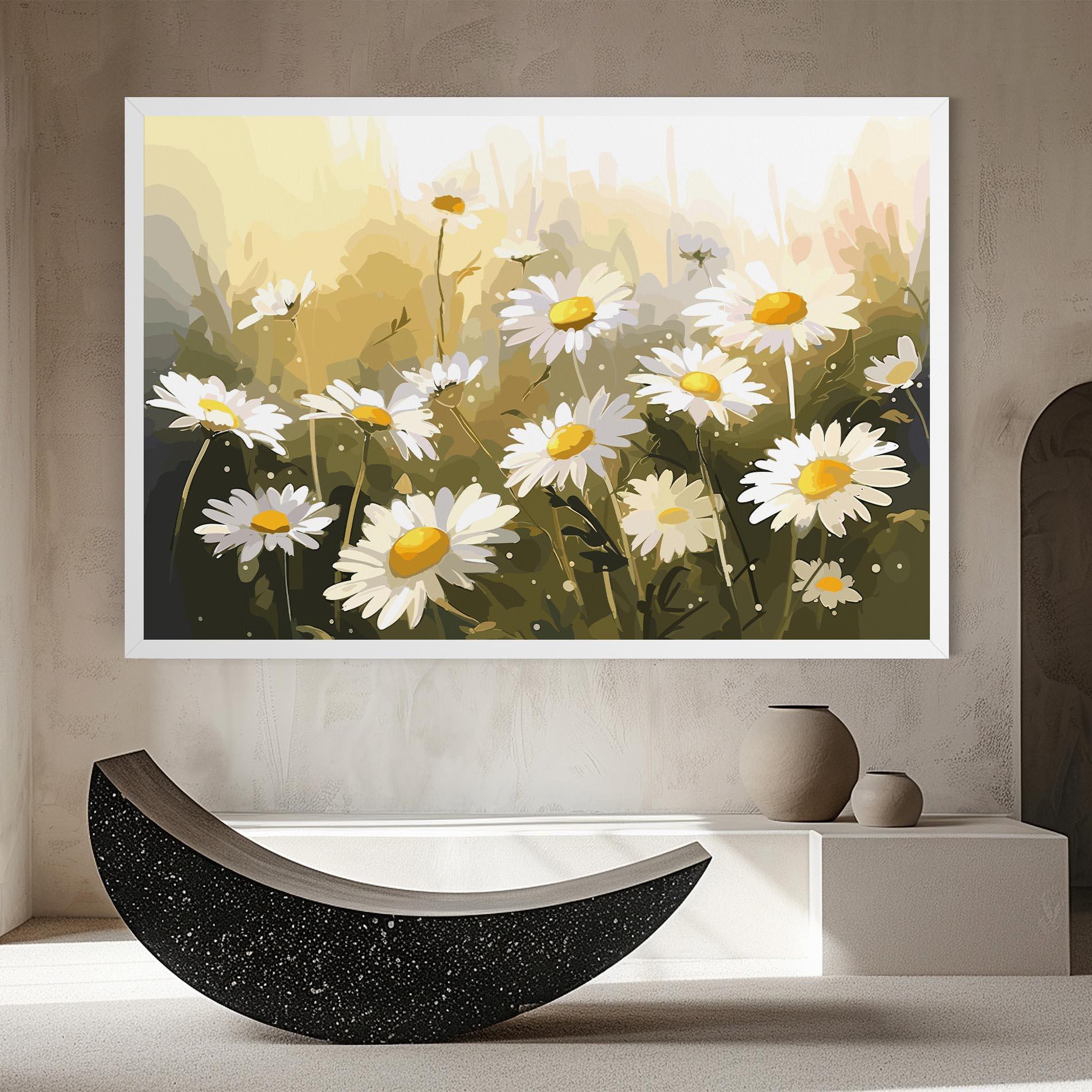 Leinwandbild Daily Daisy mockup 8