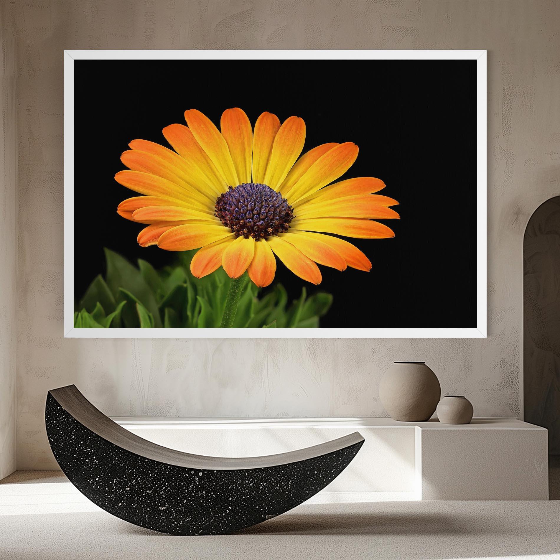 Leinwandbild Yellow Daisy mockup 8