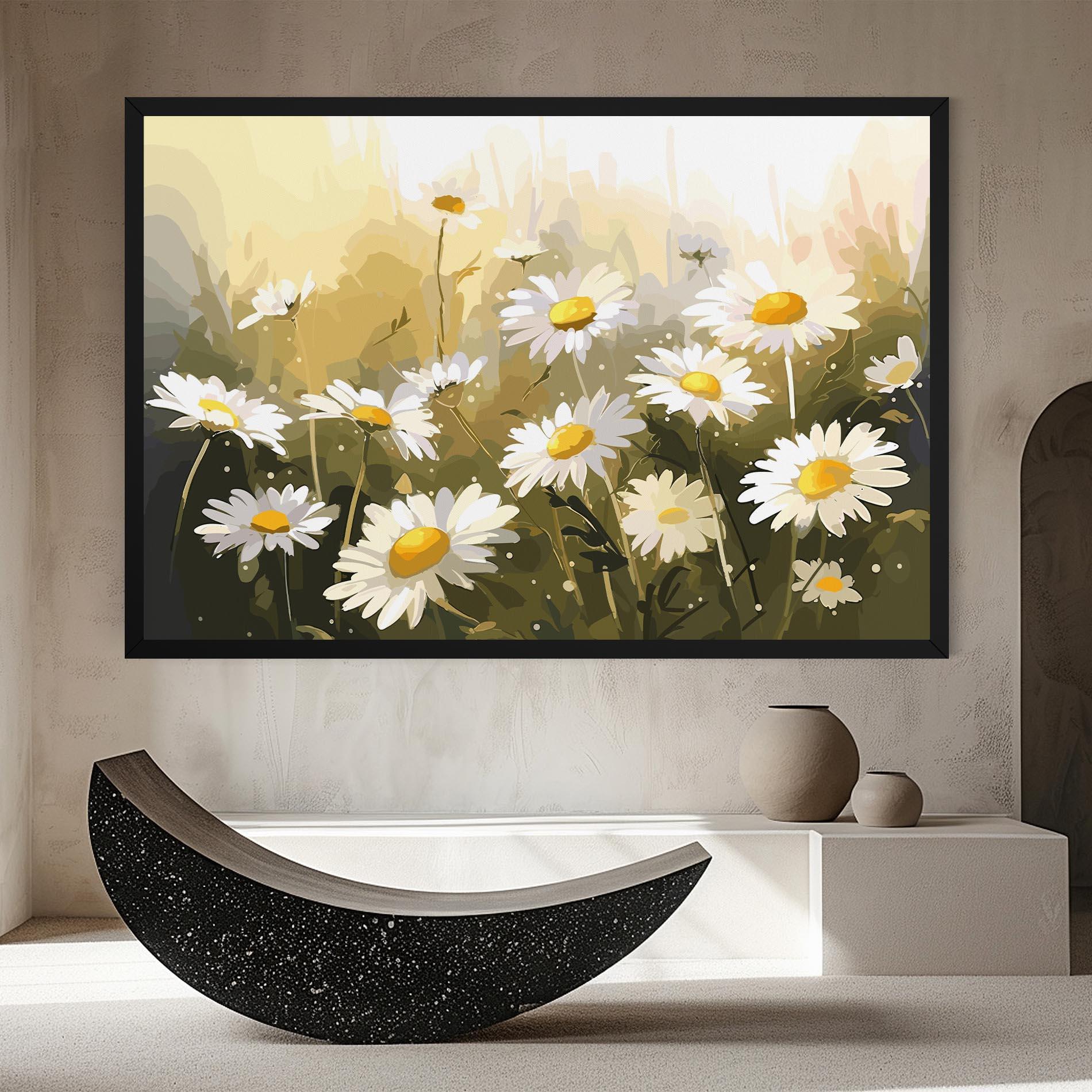 Leinwandbild Daily Daisy mockup 8