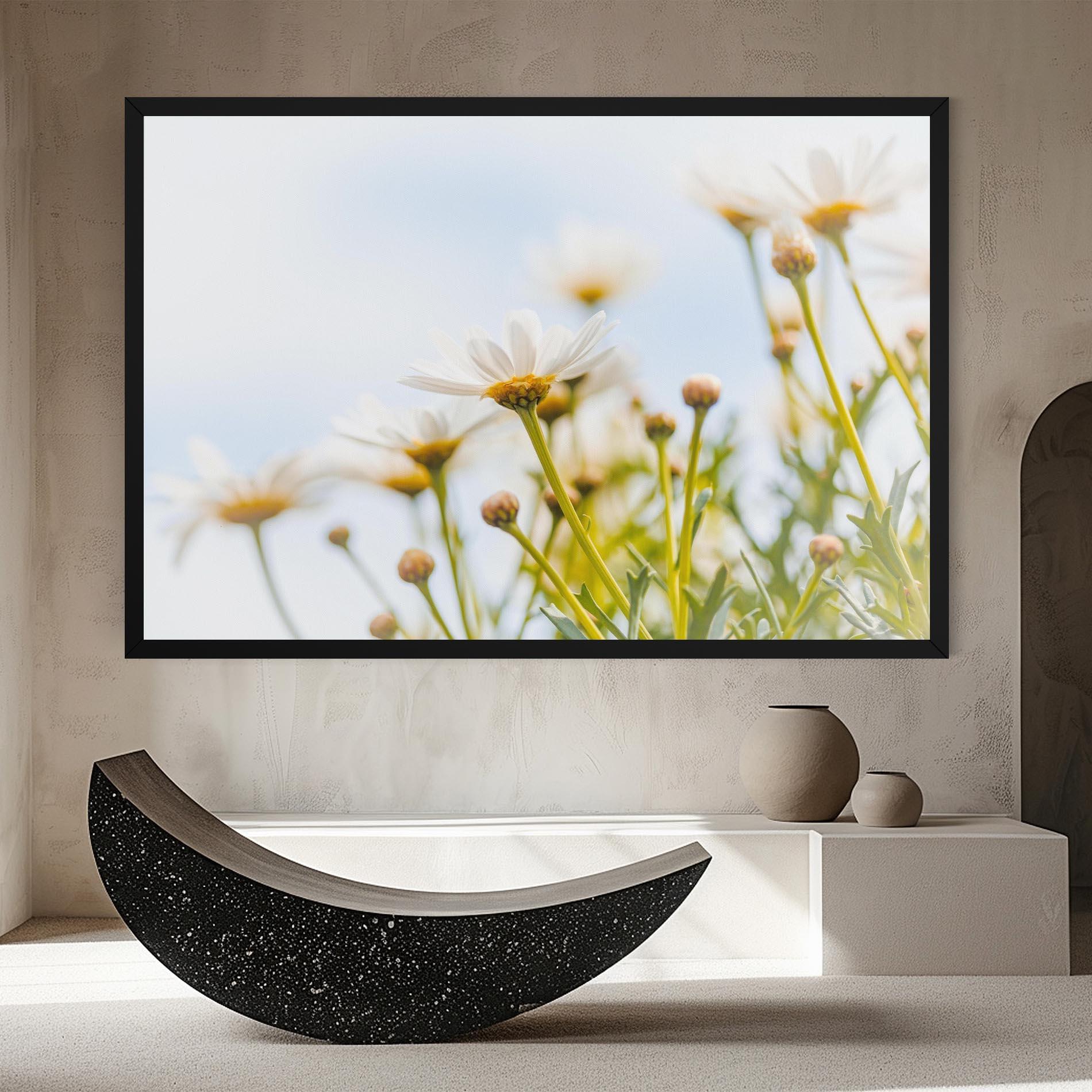 Leinwandbild Dreamy Daisy mockup 8