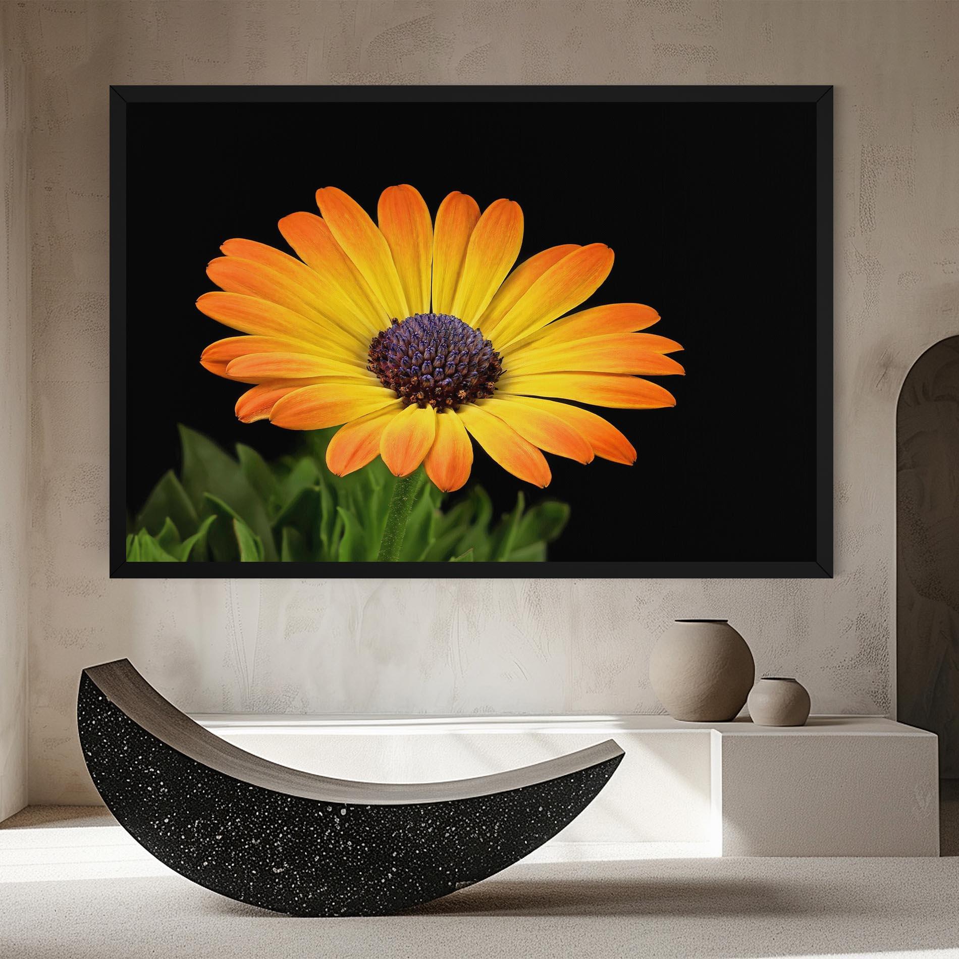 Leinwandbild Yellow Daisy mockup 8