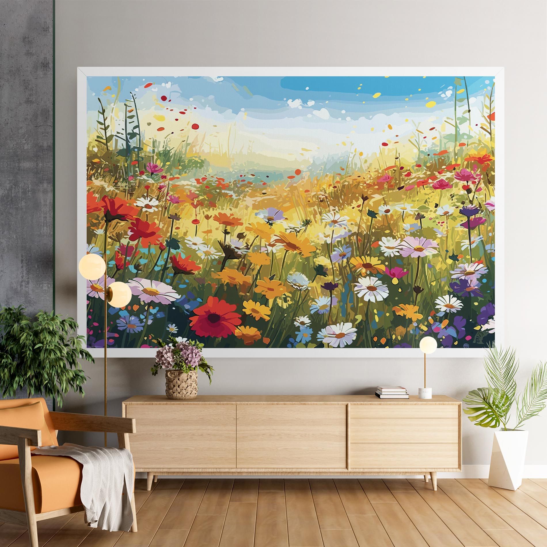 Colorful Daisy Mix mockup 9