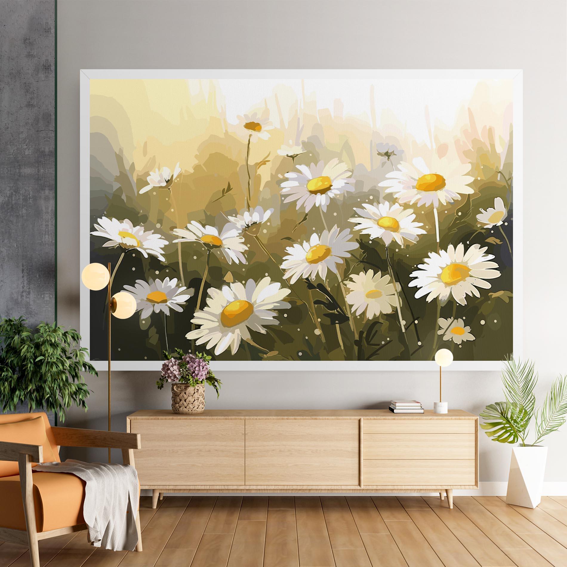 Leinwandbild Daily Daisy mockup 9
