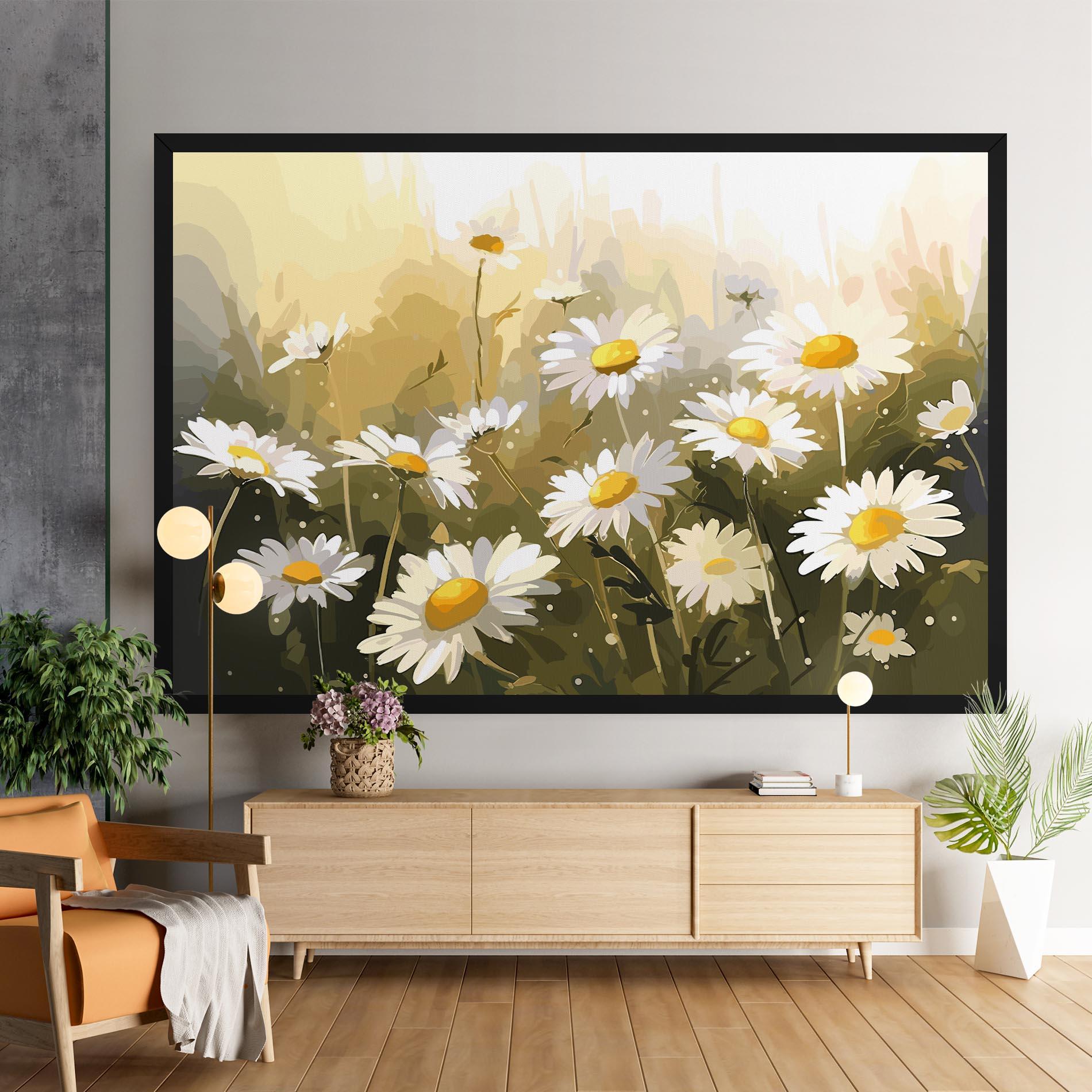 Leinwandbild Daily Daisy mockup 9