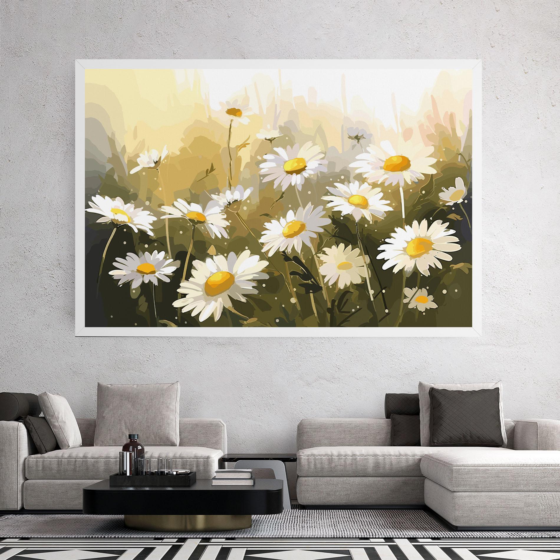 Leinwandbild Daily Daisy mockup 2