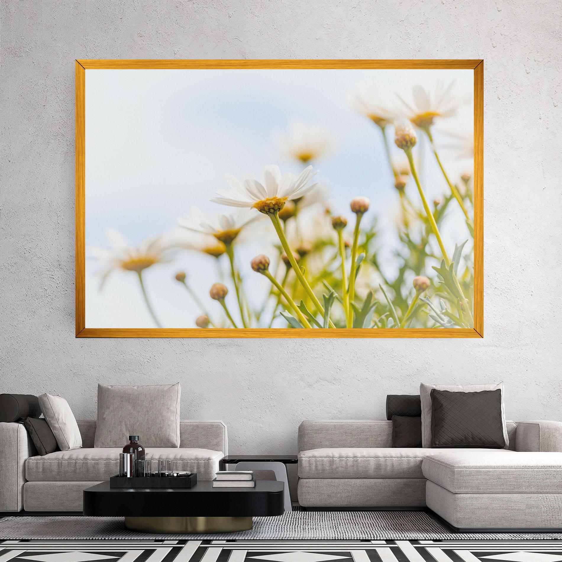 Leinwandbild Dreamy Daisy mockup 2