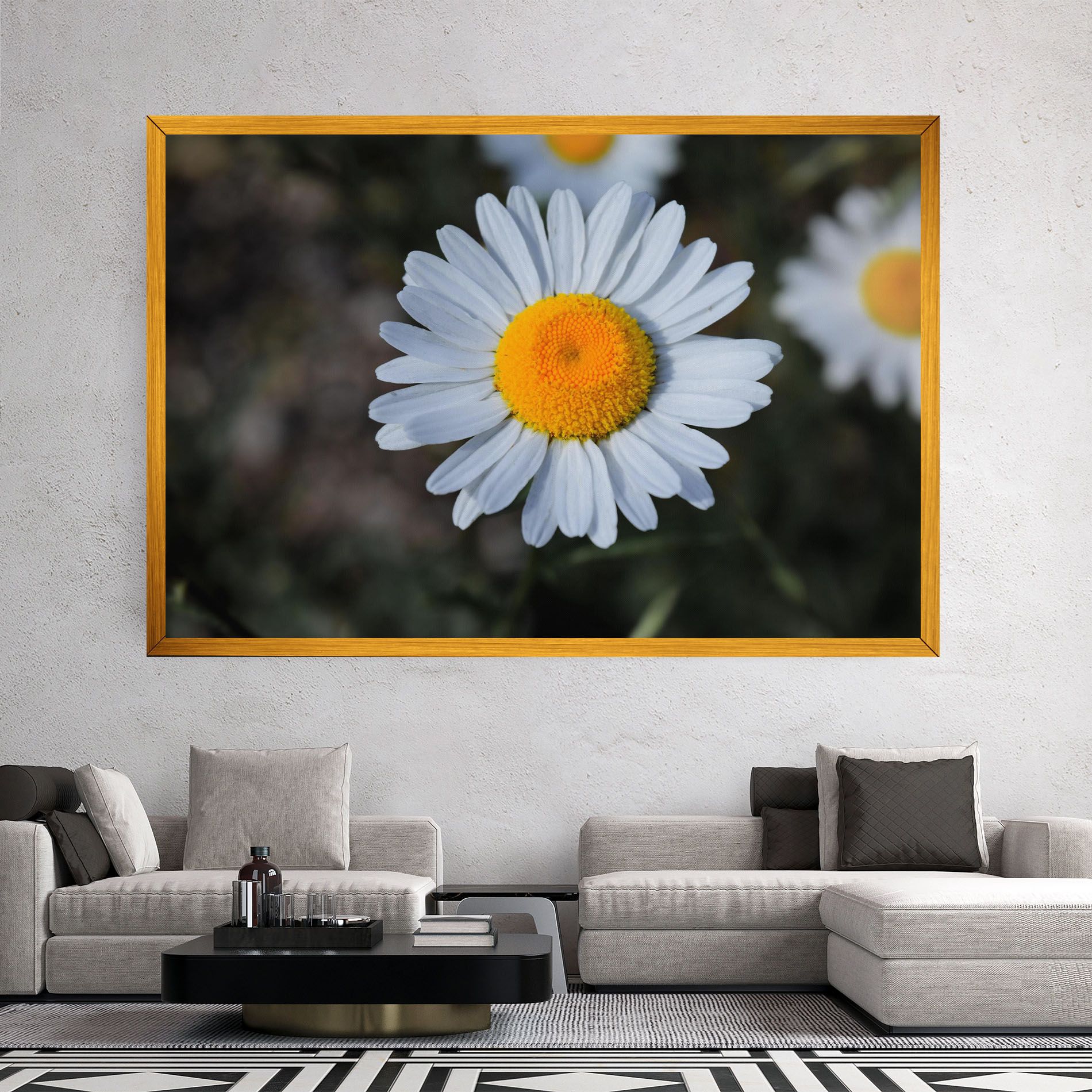 Strong Yellow Daisy mockup 2