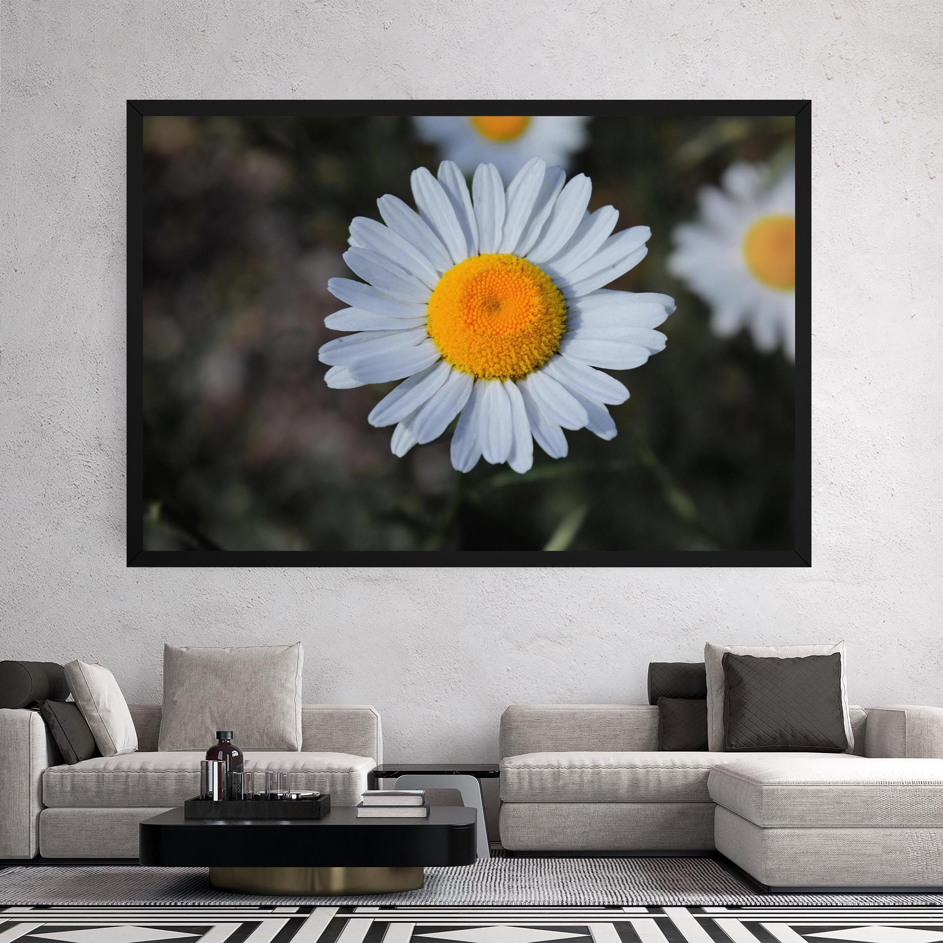 Strong Yellow Daisy mockup 2